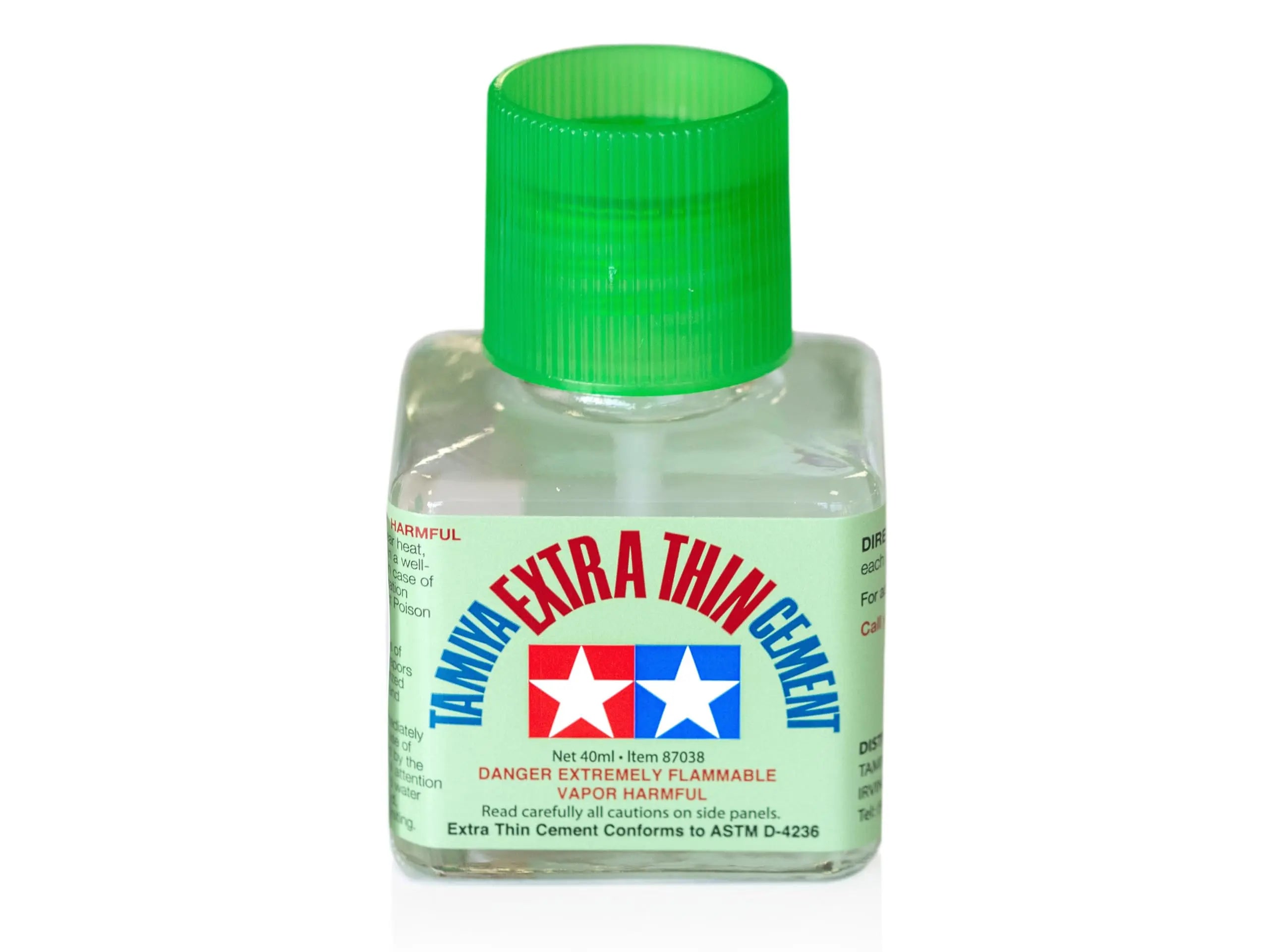 Tamiya 87038 Extra Thin Cement Glue Fine Tip 40ml