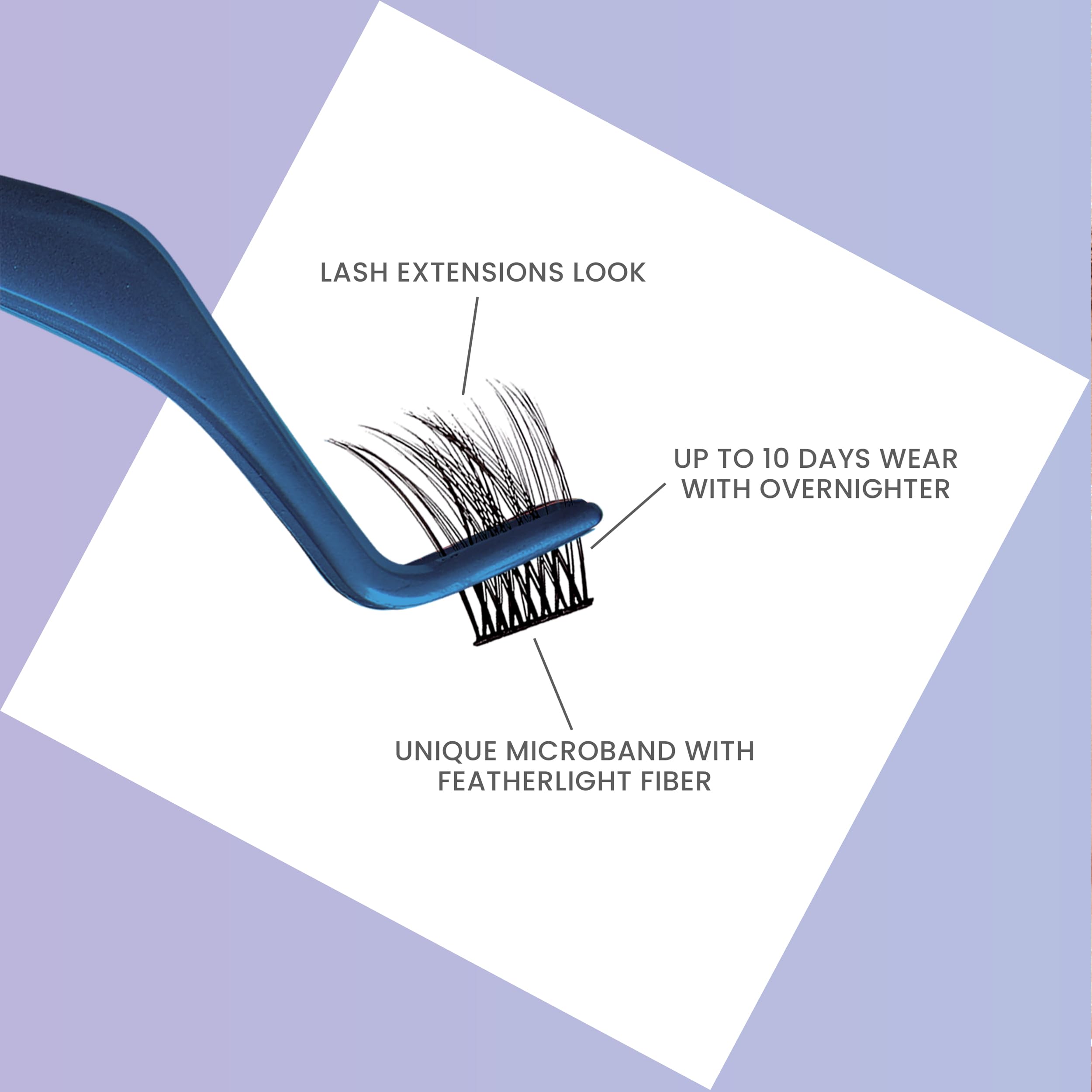 KISS Falscara DIY Eyelash Extension Remover with Natural Rosewater – Gentle Soothing Nourishing Eye Cleanser for Removal of Artificial False Synthetic Eyelashes, Lash Wisps, and Bond & Seal Adhesive