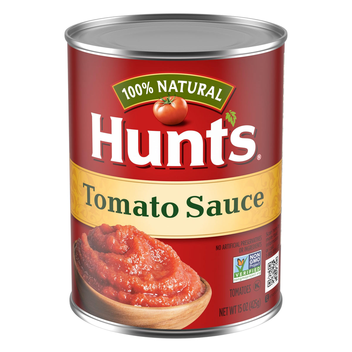 Hunt's 100% Natürliche Tomatensauce, Tomatensauce aus der Dose, 425 g