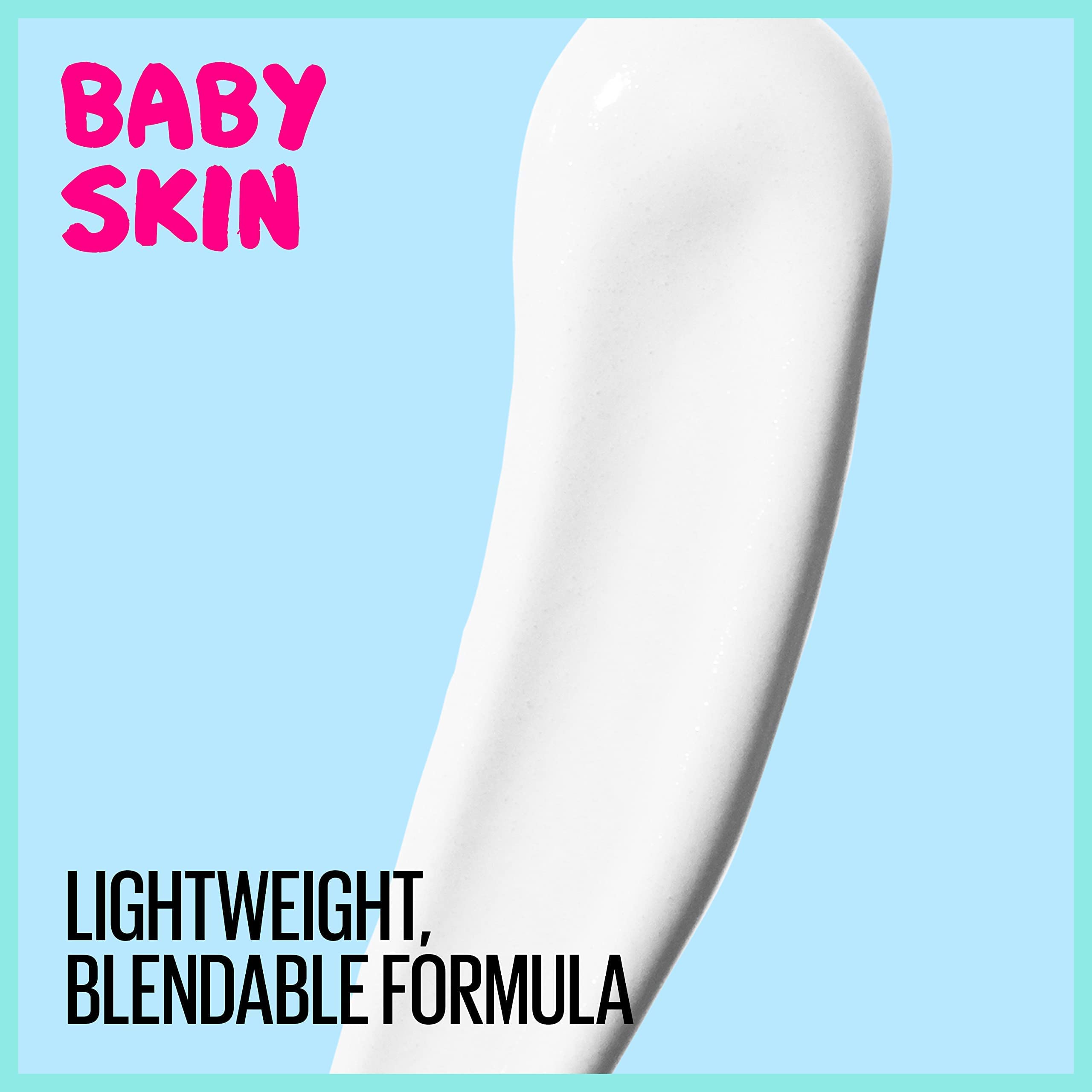 Maybelline Baby Skin Instant Pore Eraser Primer Makeup, Clear, 2 Count