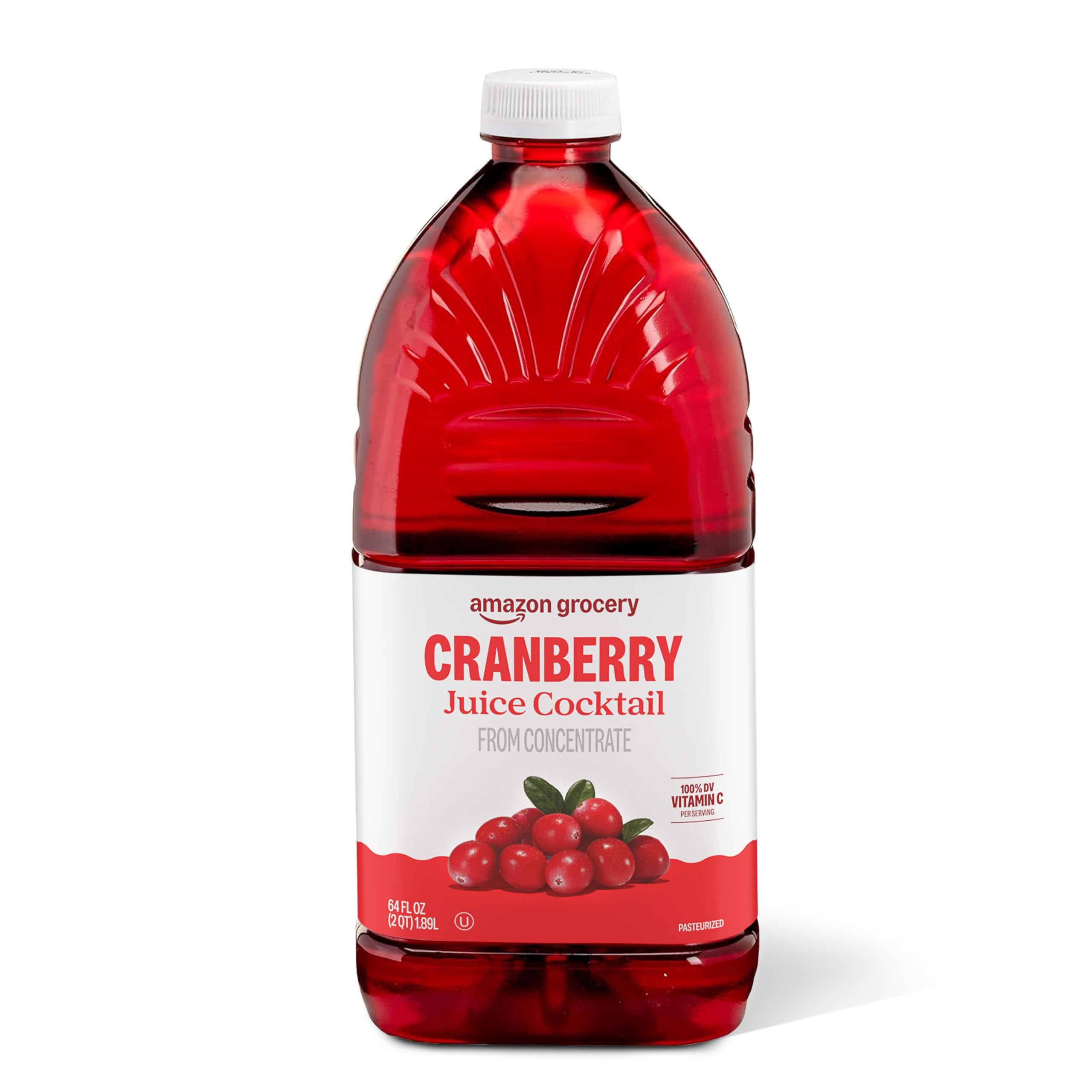 Amazon Lebensmittel, Cranberrysaft-Cocktail, 64 fl oz (zuvor Happy Belly, Verpackung kann variieren)