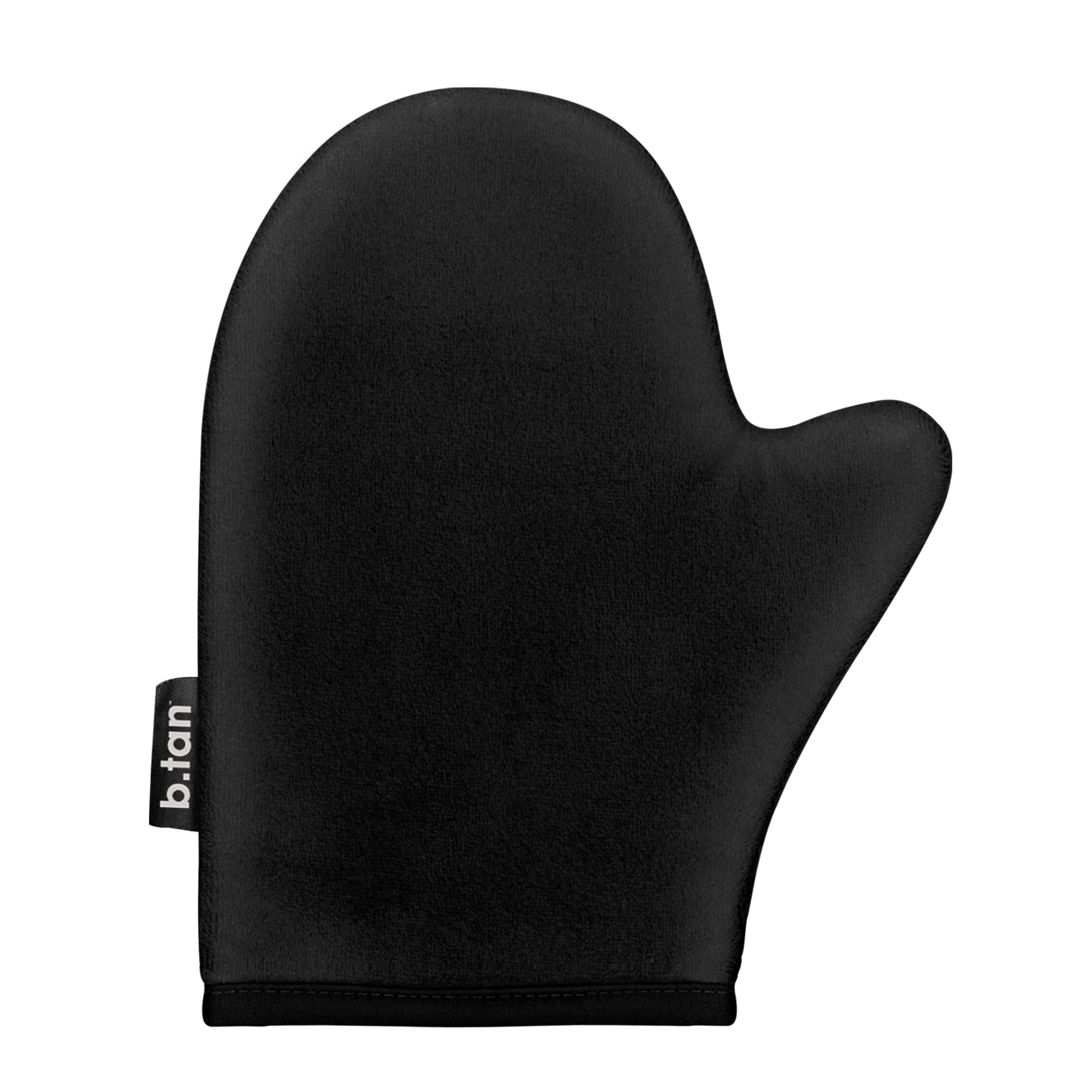 b.tan Self Tanning Mitt | I Don't Want Tan On My Hands - Sunless Tanner Applicator Glove w/Thumb, Streak-Free, Velvety Soft, Reusable, Face & Body, Great for Foam, Mousse, Gradual Lotion, & Drops