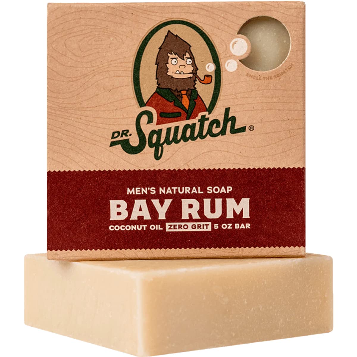 Dr. Squatch Naturseife für Männer ohne Peelingpartikel, Bay Rum