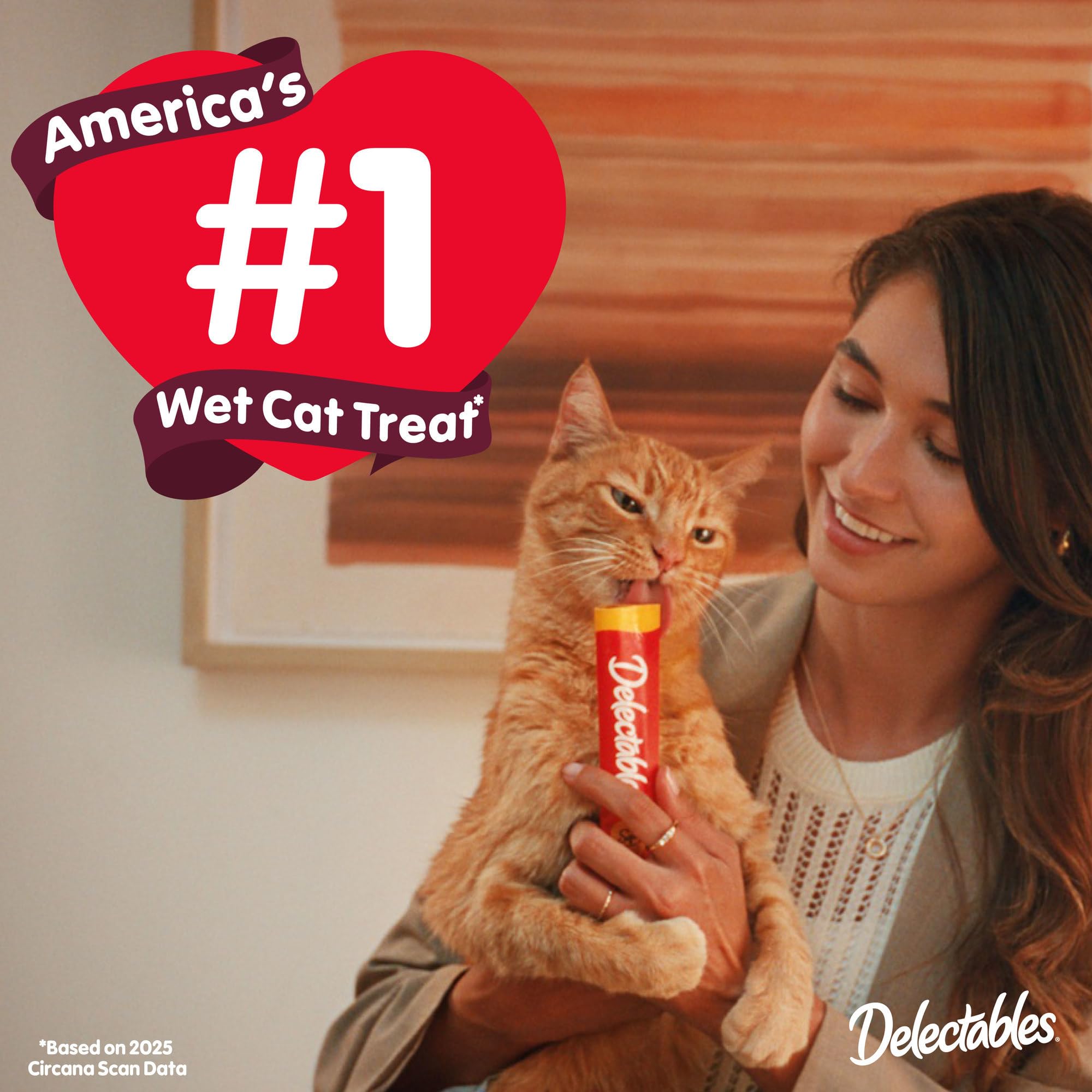 Delectables Squeeze Up Catnip Variety Pack, Creamy Squeezable Puree, Lickable Wet Cat Treats, Grain Free, No Added Fillers, No by-Products, No Added Preservatives, 0.5 Ounces Tube, 20 Tubes Total