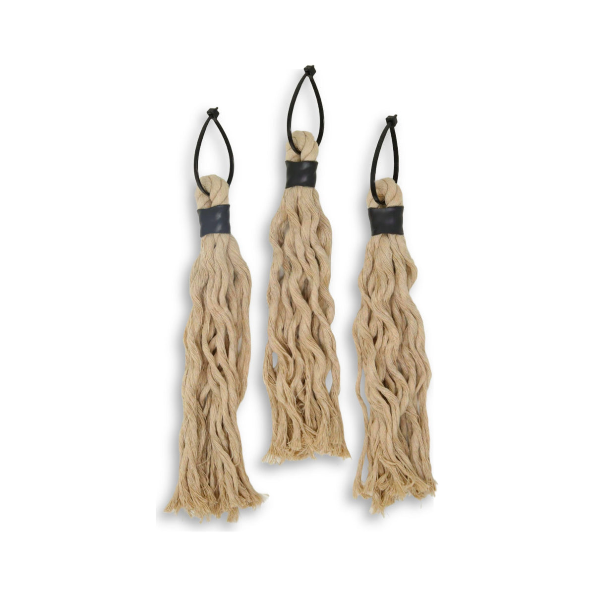 HODAG HempScent Scrape Tassels Scent Wicks for Deer Hunting - Effective Whitetail Attractant & Lure - Apply Buck or Doe Urine, Estrus for Mock Scrapes - Super Absorbent Rope Blend for Hunters (3-Pack)