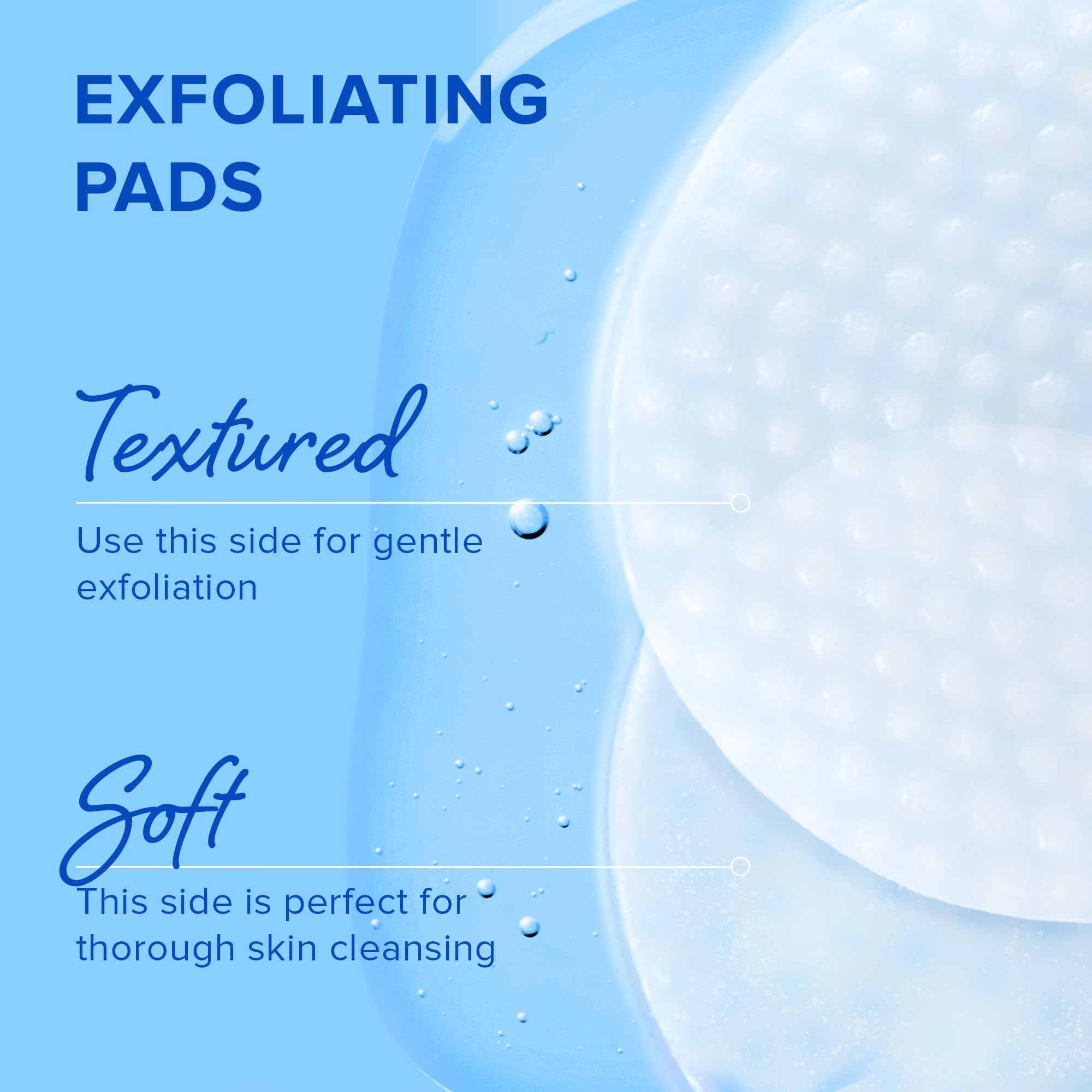 MAREE Glycolic Acid Pads - Toner Pads for Face Cleansing - Exfoliating Pad with Tea Tree Oil, Salicylic Acid & Vitamins E, B3, B5 - Facial Polishes & Peels, Skin Pore Resurfacing & Radiance - 50 Count