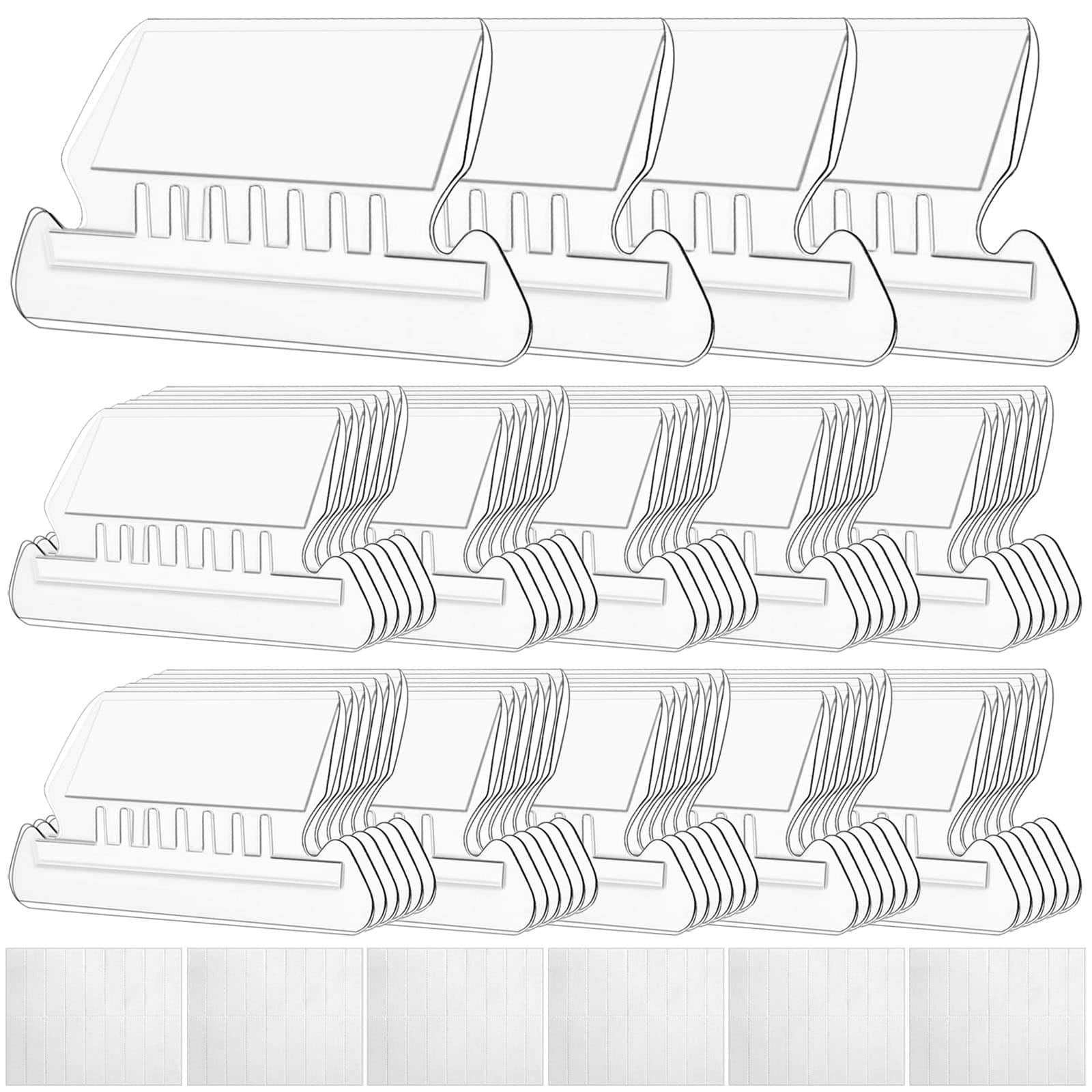 Aktenordner-Register, Selizo 100er-Set Hängeregister-Etiketten 5 cm Register und Einsteckschilder für Hängeregister