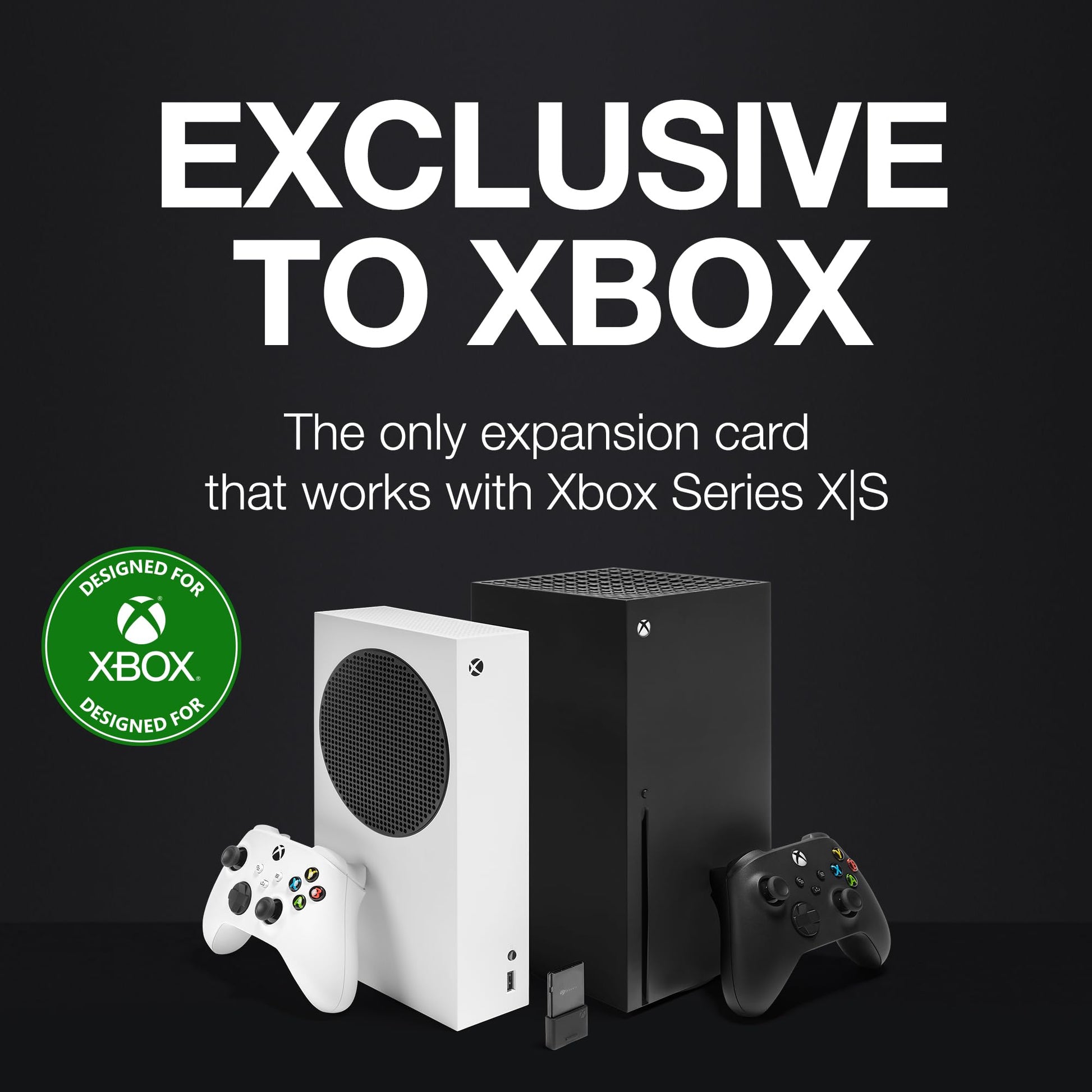 Seagate Expansion Card for Xbox Series X/S, 1TB Solid State Drive, NVMe (STJR1000400)
