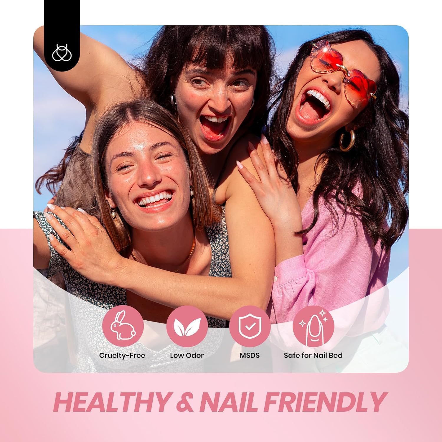 Beetles Nude Gel Nail Polish Set - 6 Colors Nude Pink Brown Neutral Jelly Gel Polish Kit Sheer Translucent Effect Soak Off UV Nail Art Design Drunken Rose Collection Manicure Gift for Women
