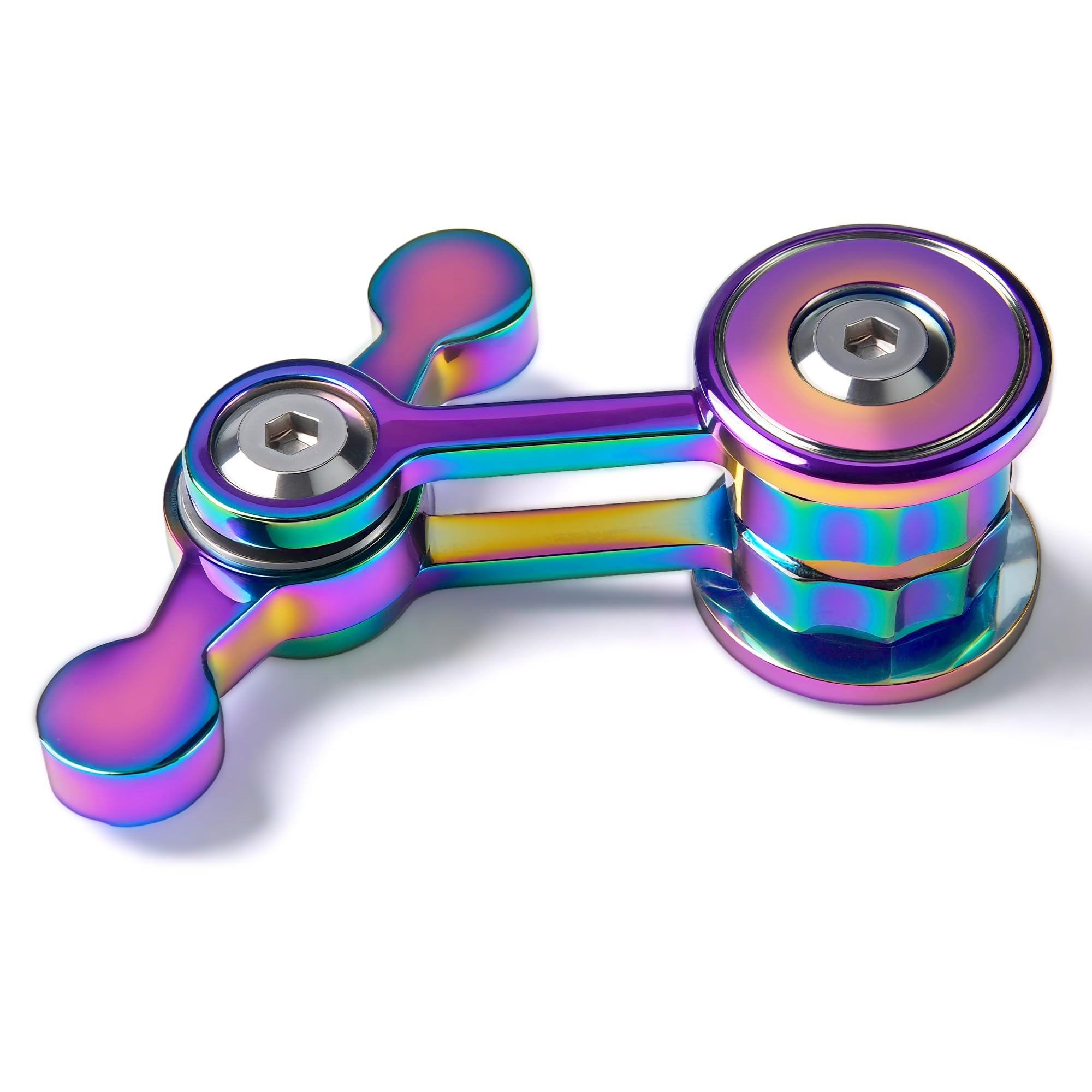 Fidget Spinner für Erwachsene, Metall, leise, Figette, Büroschreibtischspielzeug, leise, coole Gadgets, Geschenke für Teenager-Jungen, Kinder, Angst, Stressabbau, zur Beruhigung, sensorisch, Autismus, Autist, ADHS, besonderer Bedarf, Muss haben, Berater