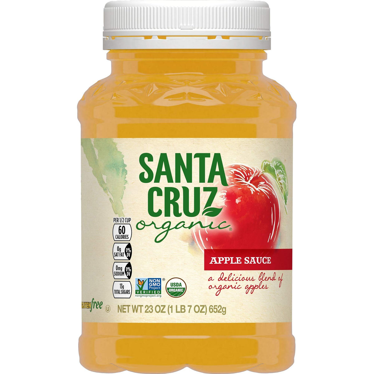 Santa Cruz Bio-Apfelmus, 652 Gramm