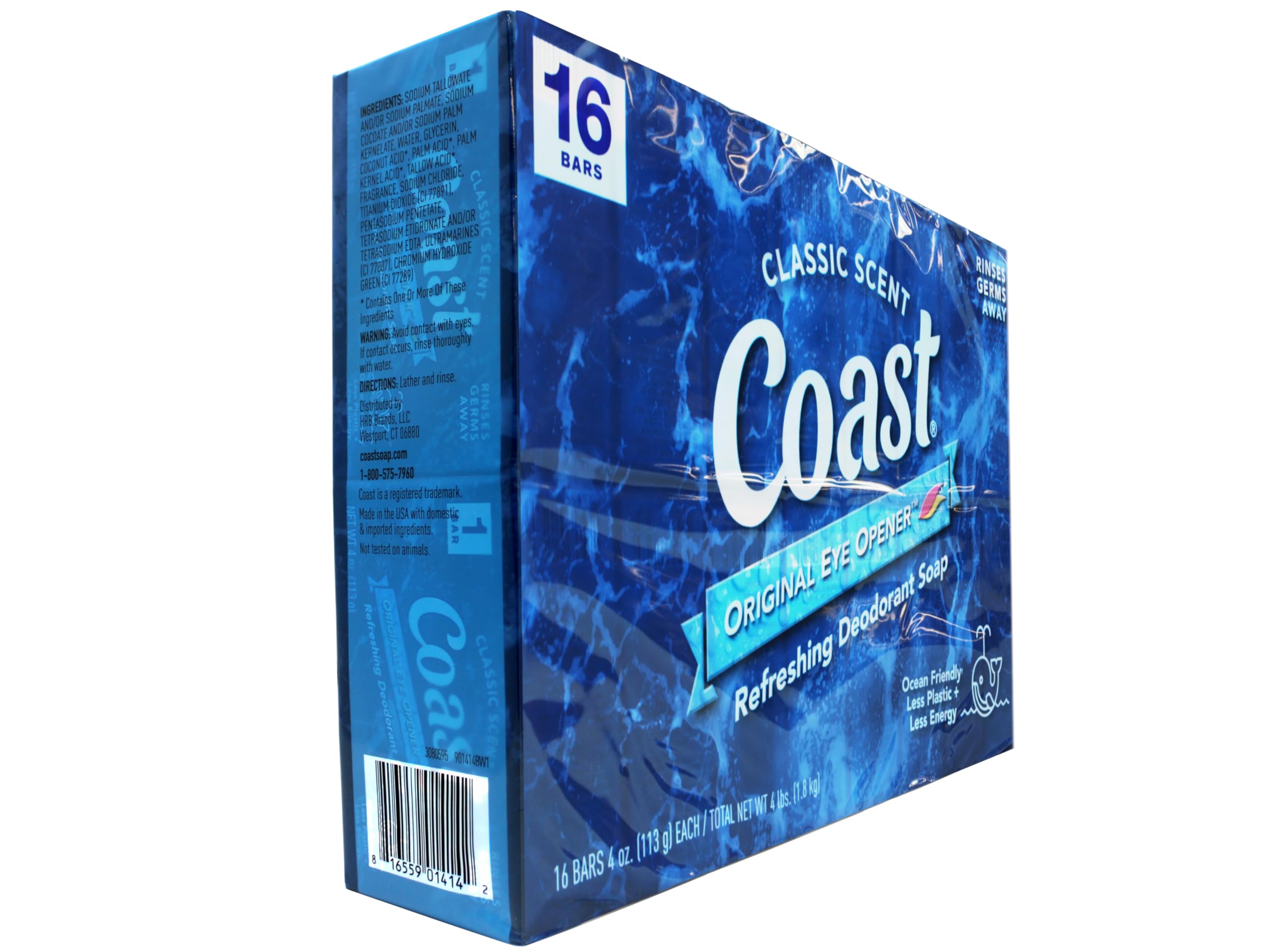 Coast Classic Original Scent 4oz, 16 Bars