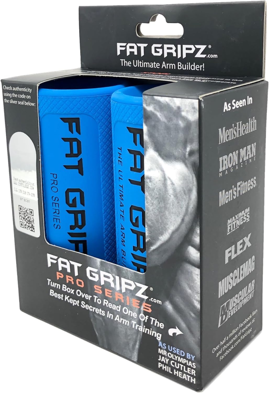 Fat Gripz Pro – Dicke Griffe für erhöhte Muskelfaseraktivierung (Gewinner von 3 Men's Health Magazine Awards)