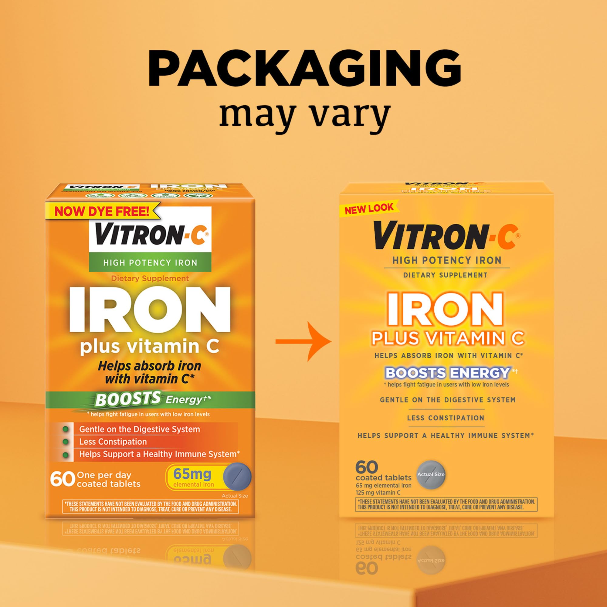 Vitron-C Multivitamin Tablet 63736012301 1 Bottle, 60 per Bottle