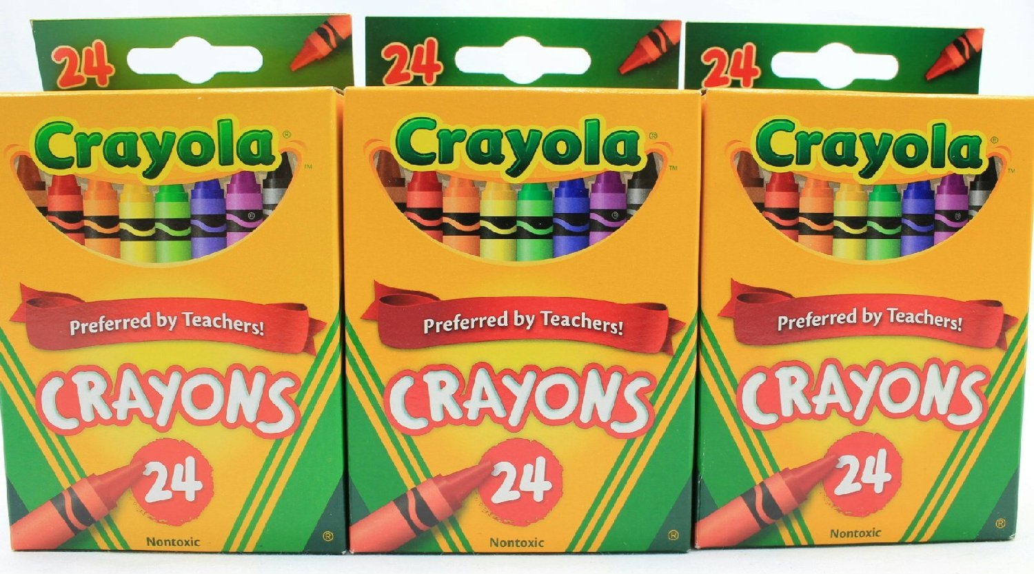 Crayola Buntstifte Vorteilspack (3 Stück)