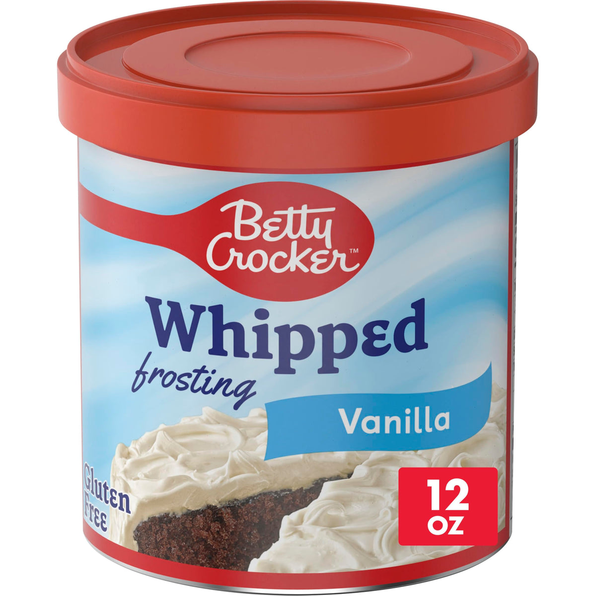 Betty Crocker Glutenfreier Schlagsahne-Vanille-Zuckerguss, 340 g