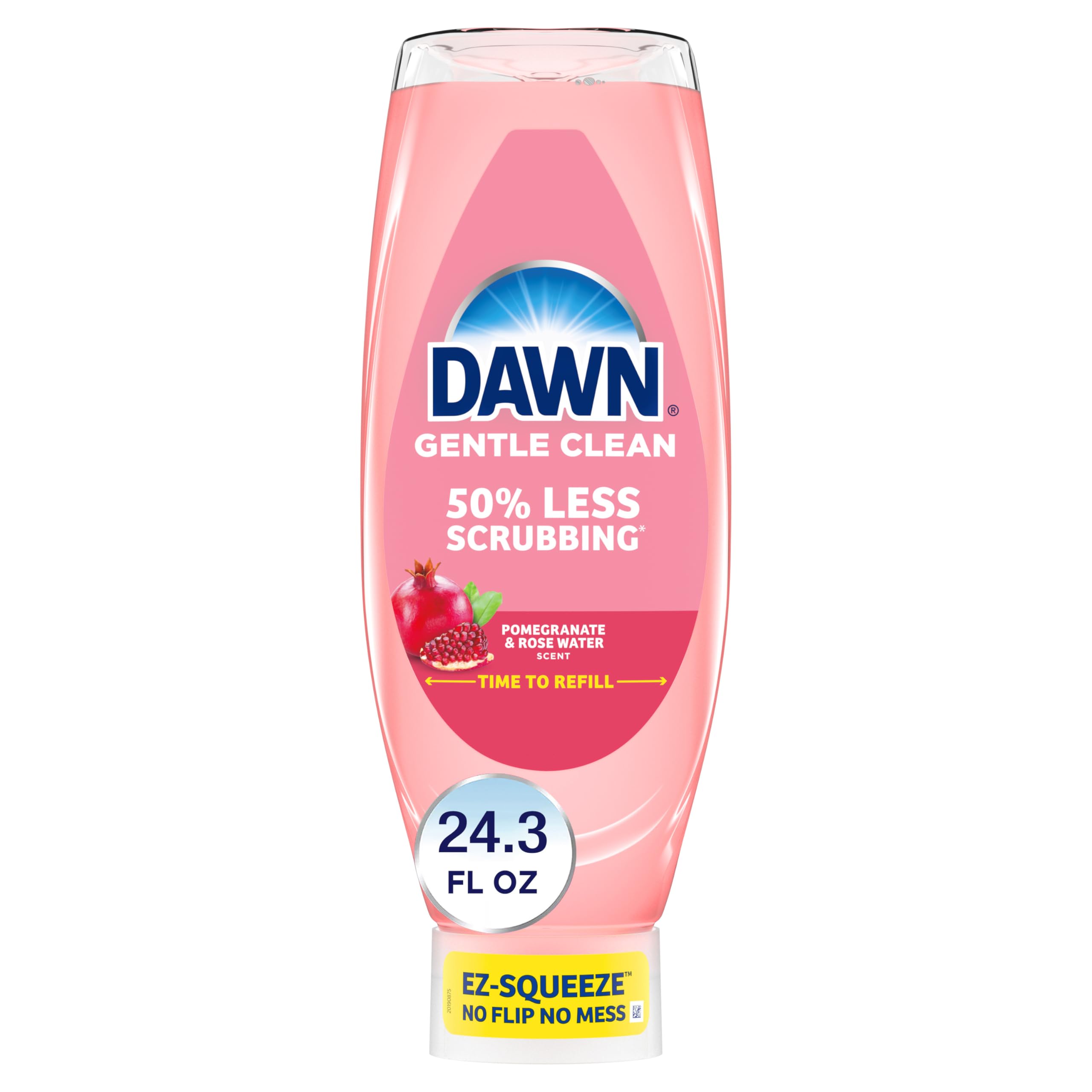 Dawn Gentle Clean EZ-Squeeze Spülmittel, Granatapfel- und Rosenwasserduft, 720 ml