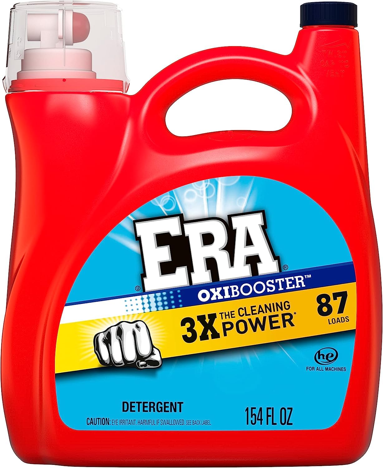 Era Oxibooster Flüssigwaschmittel 87 Ladungen 154 fl oz