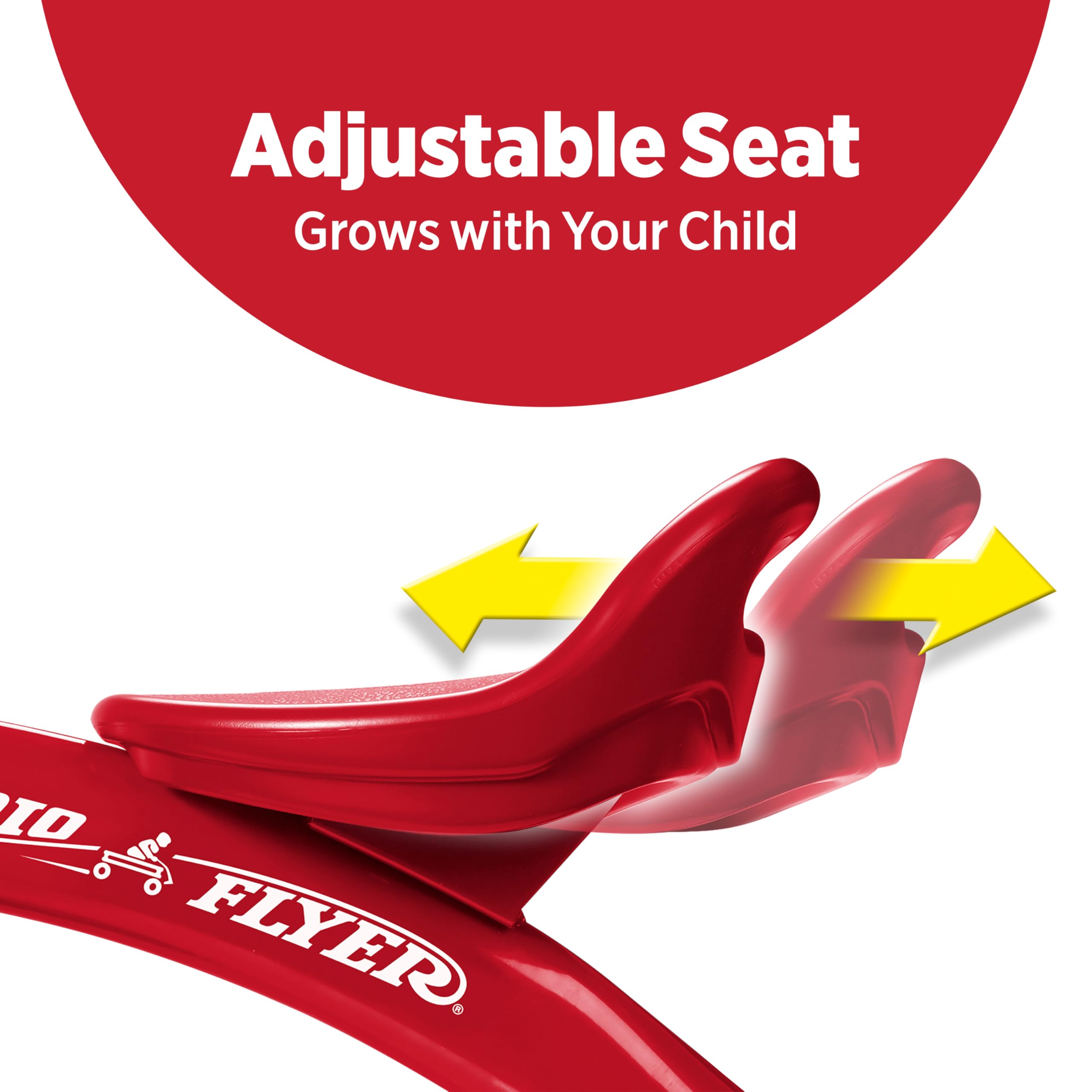 Toddler Bike, Toddler Toys, Kids Toys, Kids Bike, Tricycles for 3-5 Year Olds, Radio Flyer Red Rider Trike for Ages 2.5-5 (Amazon Exclusive)