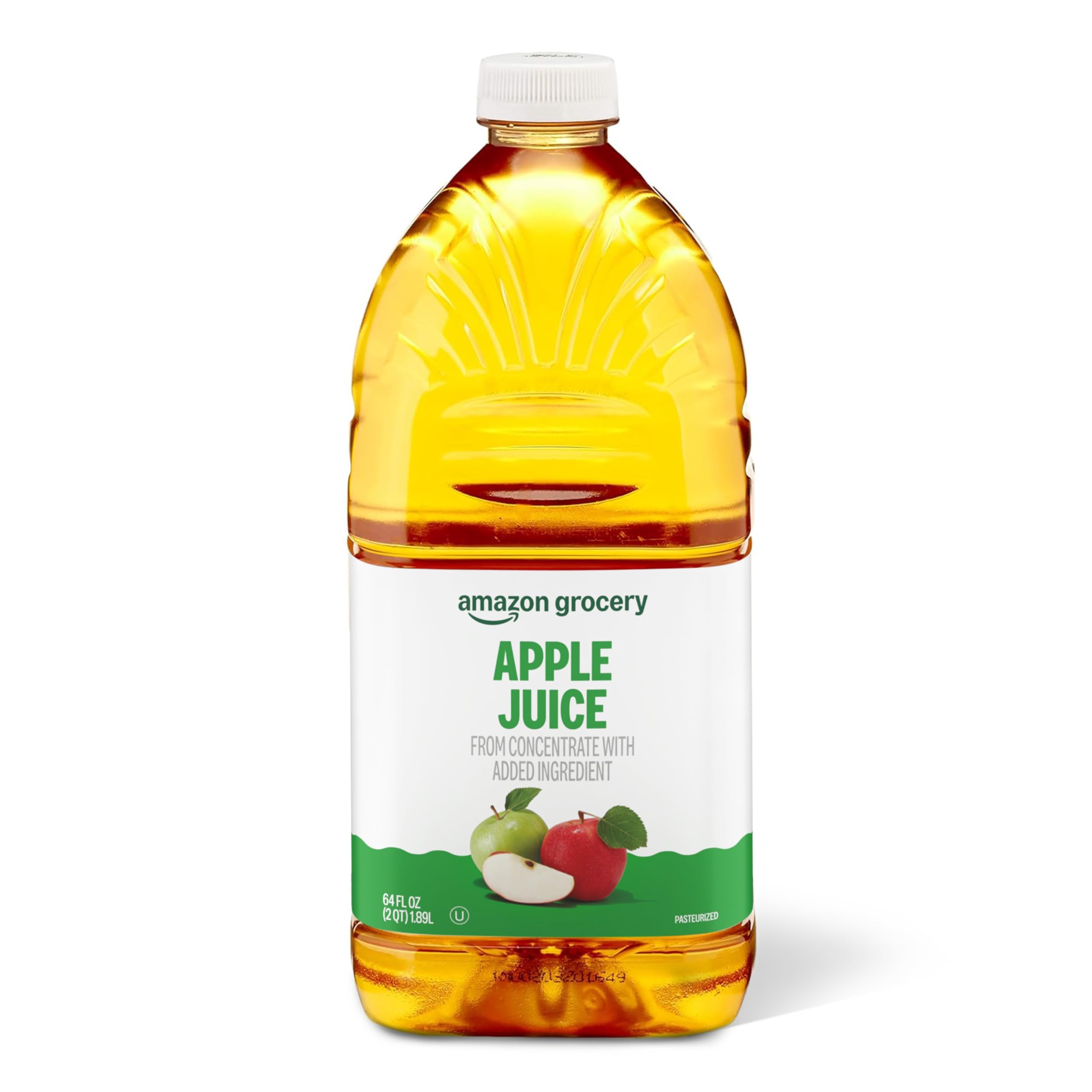 Amazon Lebensmittel, Apfelsaft, 64 Fl Oz (Zuvor Happy Belly, Verpackung kann variieren)