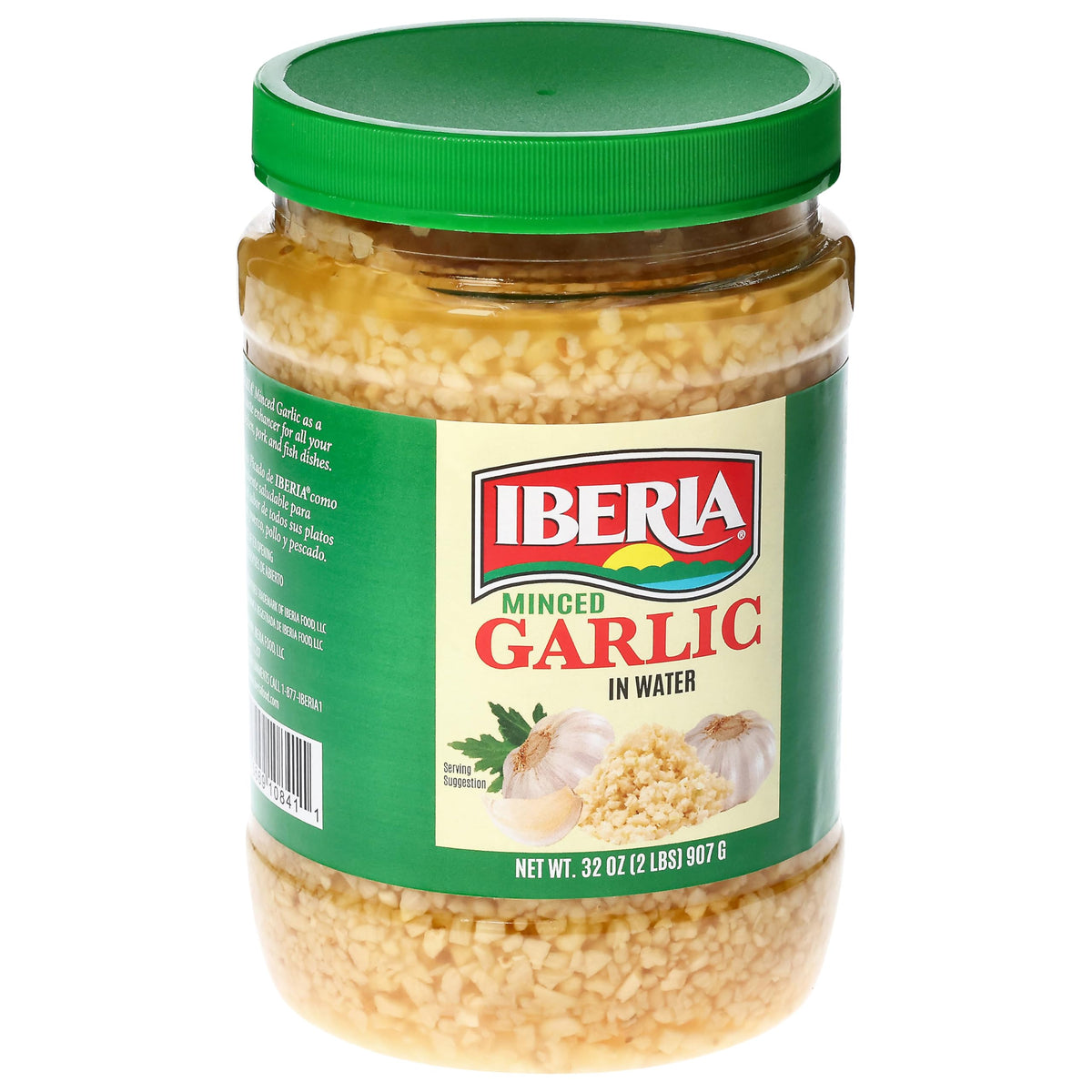 Iberia Gehackter Knoblauch in Wasser, 907 g