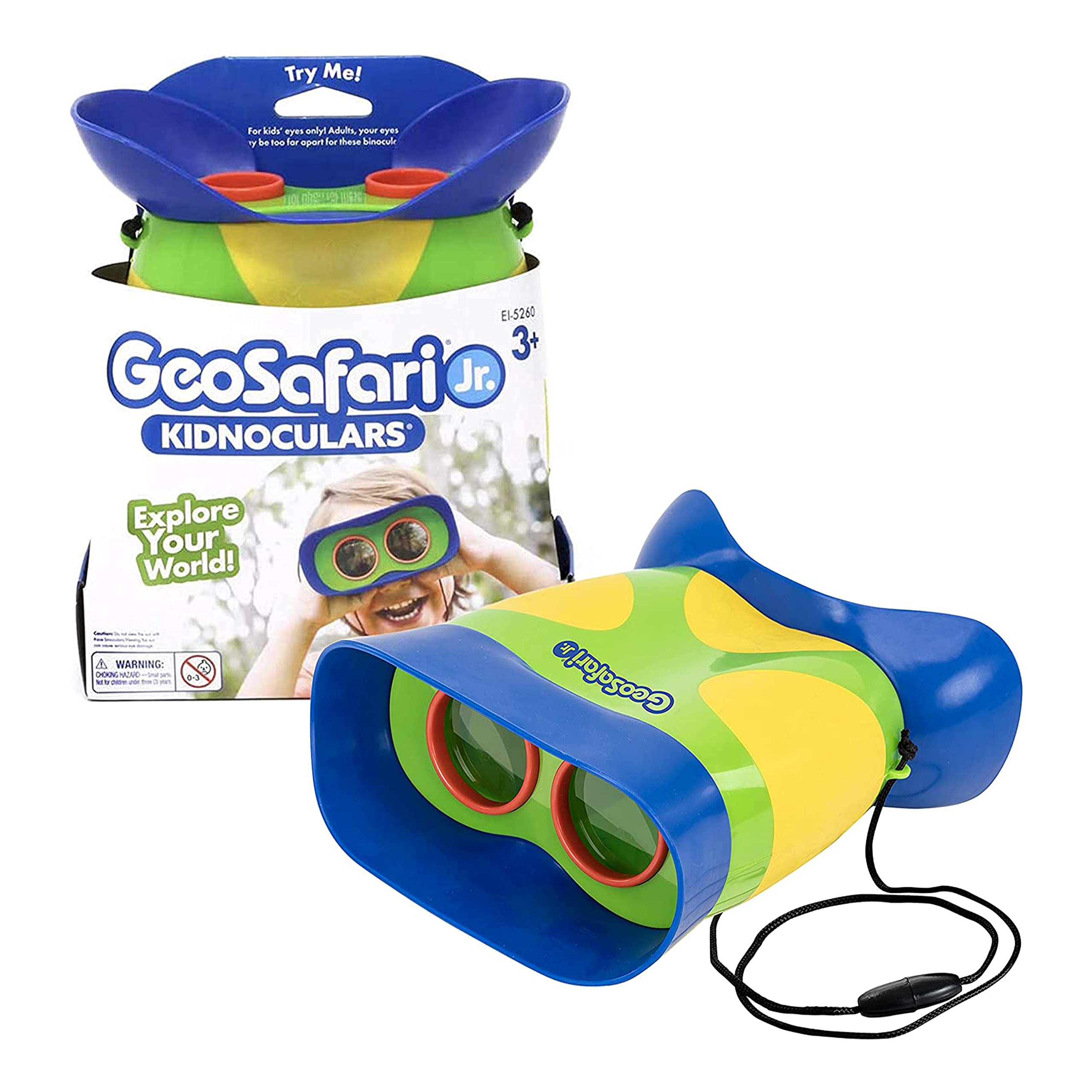 Educational Insights GeoSafari Jr. Kidnoculars, Fernglas für Kleinkinder & Kinder, Ostergeschenke für Kinder, Geschenk für Kleinkinder ab 3 Jahren