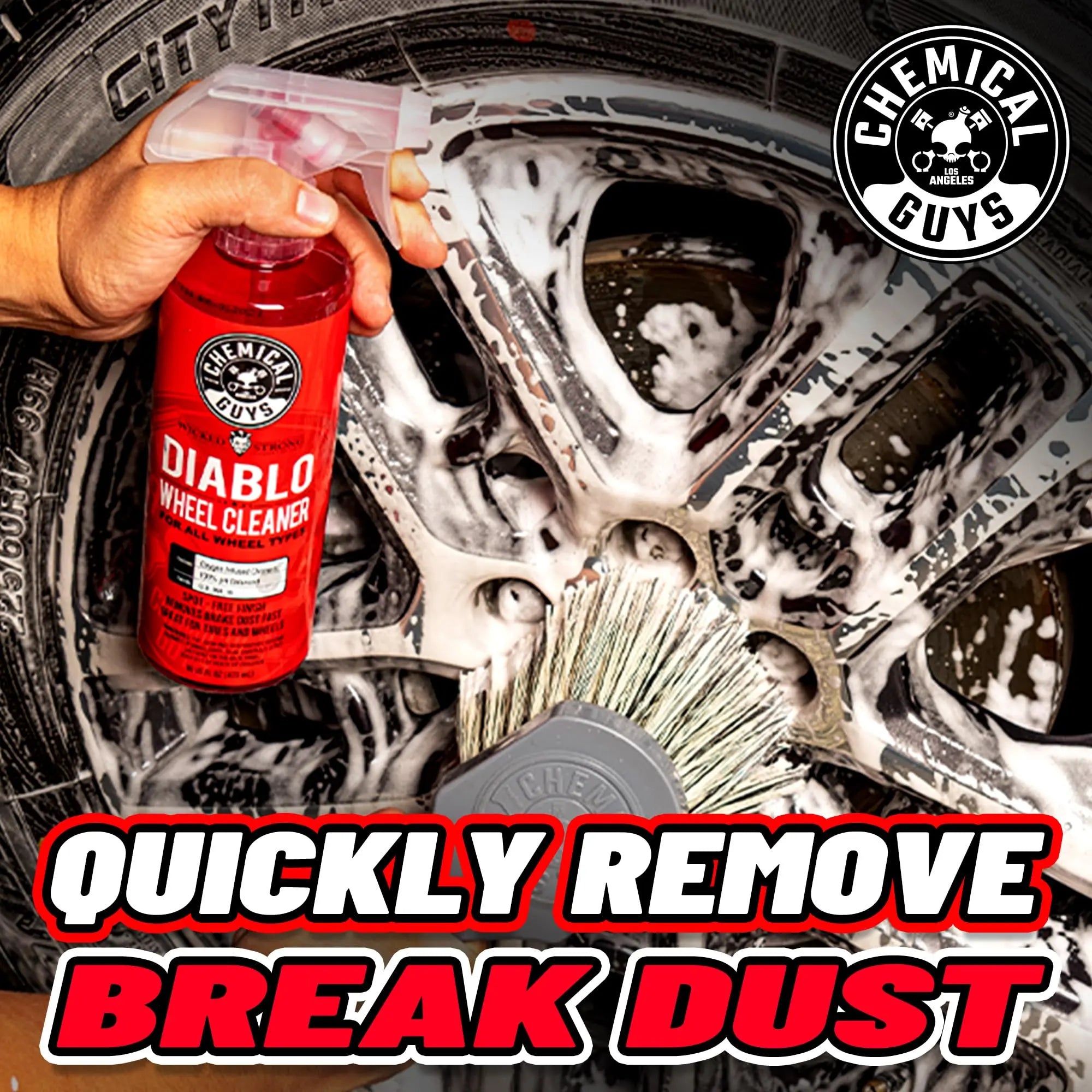 Chemical Guys HOL357 Clean & Shine Car Wash Starter Kit - Safe for Cars, Trucks, Motorcycles, SUVs, Jeeps, RVs & More (7 Piece Set, Including 3 16 oz. Car Detailing Chemicals)