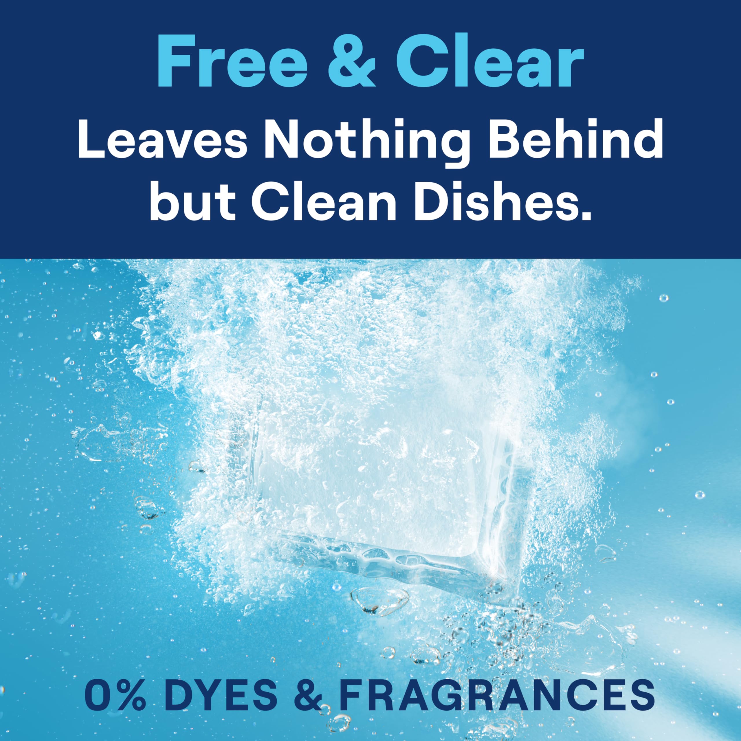 Seventh Generation Dishwasher Detergent Packs for sparkling dishes Free & Clear Dishwasher Tabs (72 Count)