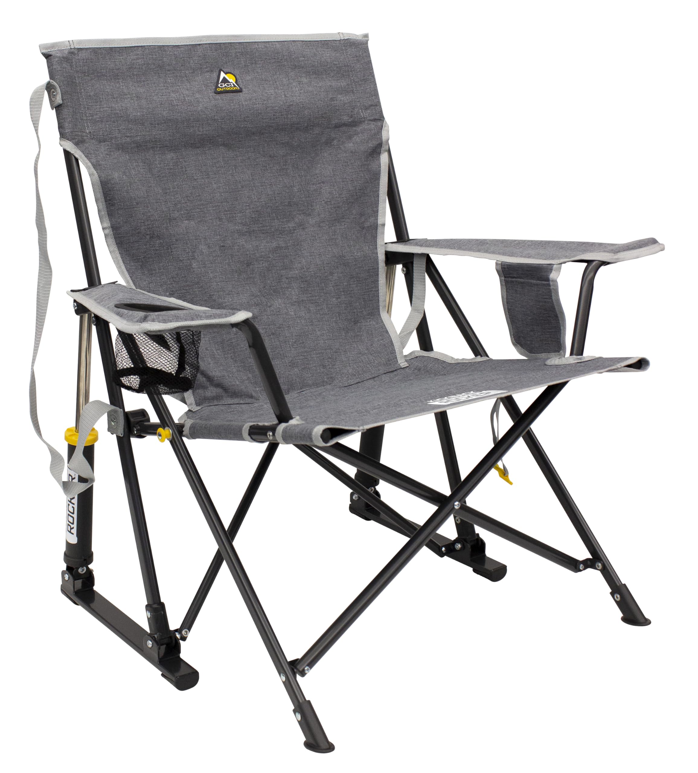GCI OUTDOOR Kickback Rocker Outdoor-Schaukelstuhl mit Getränkehalter