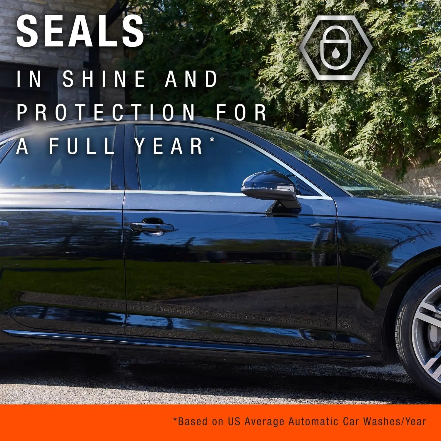 Nu Finish Once a Year Polish and Sealant, Car Polish and Paint Sealant with 3-in-1 Ceramic Technology to Repair, Seal and Repel, 16 fl oz Bottle