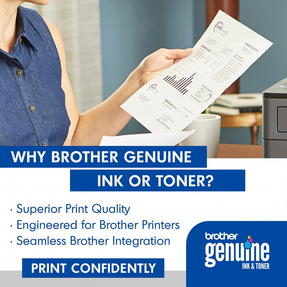 Brother Genuine Super High Yield Toner Cartridge, TN880, Replacement Black Toner, Page Yield Up To 12,000 Pages, Dash Replenishment Cartridge