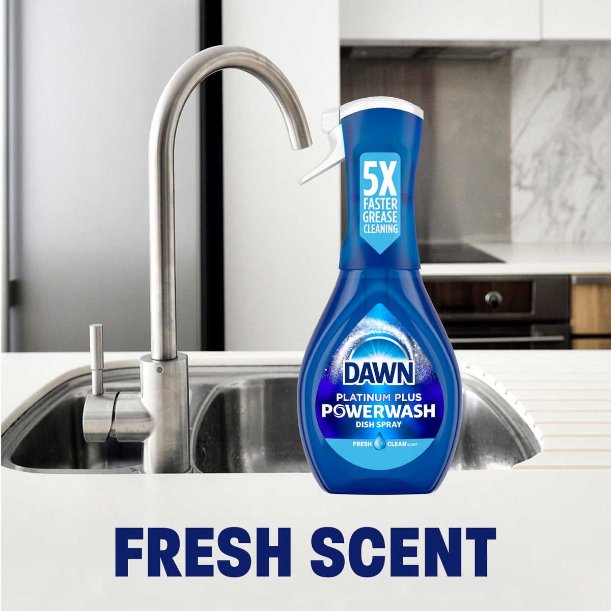 Dawn Platinum Powerwash Spülmittel Spray, Spülmittel, Frischer Duft, 473 ml