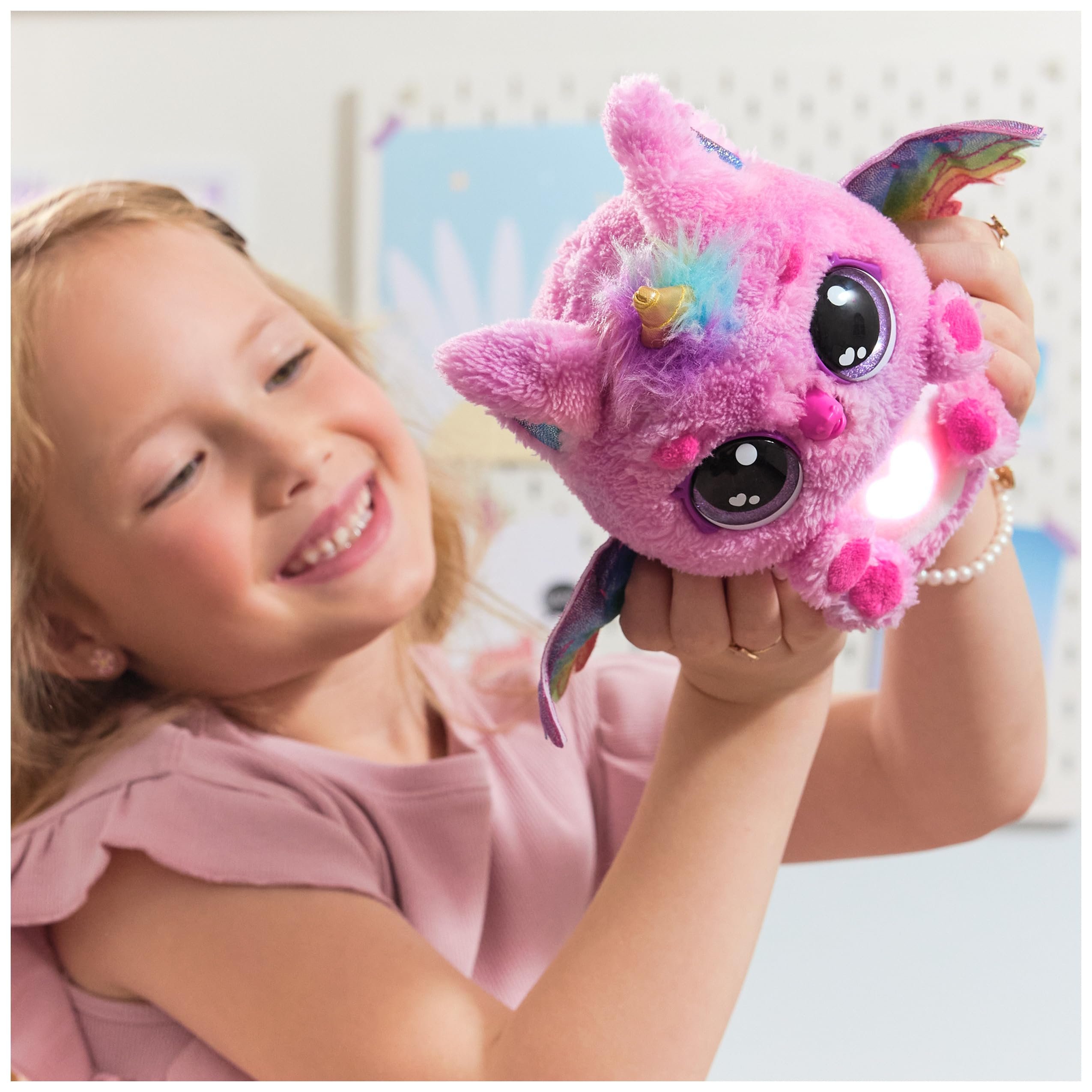 Hatchimals Alive, Mystery Hatch Pufficorn, Surprise Interactive Toy & Egg with Mist, Lights & Sounds (Styles May Vary), Kids Toys for Girls & Boys