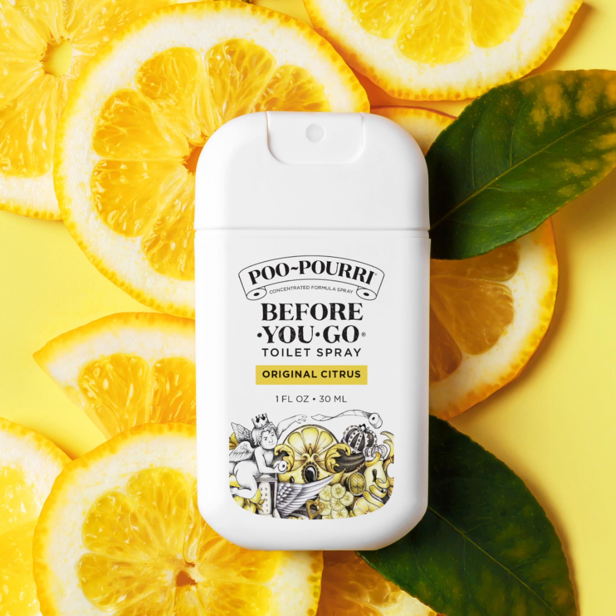 Poo-Pourri Before-You-Go Pocket Toilet Spray, Travel Essentials, 1 Fl Oz, Spring Variety 3 Pack, Each Up to 50 Uses, On-The-Go Bathroom Odor Deodorizer with Essential Oils, TSA Approved Size, 3 Scents