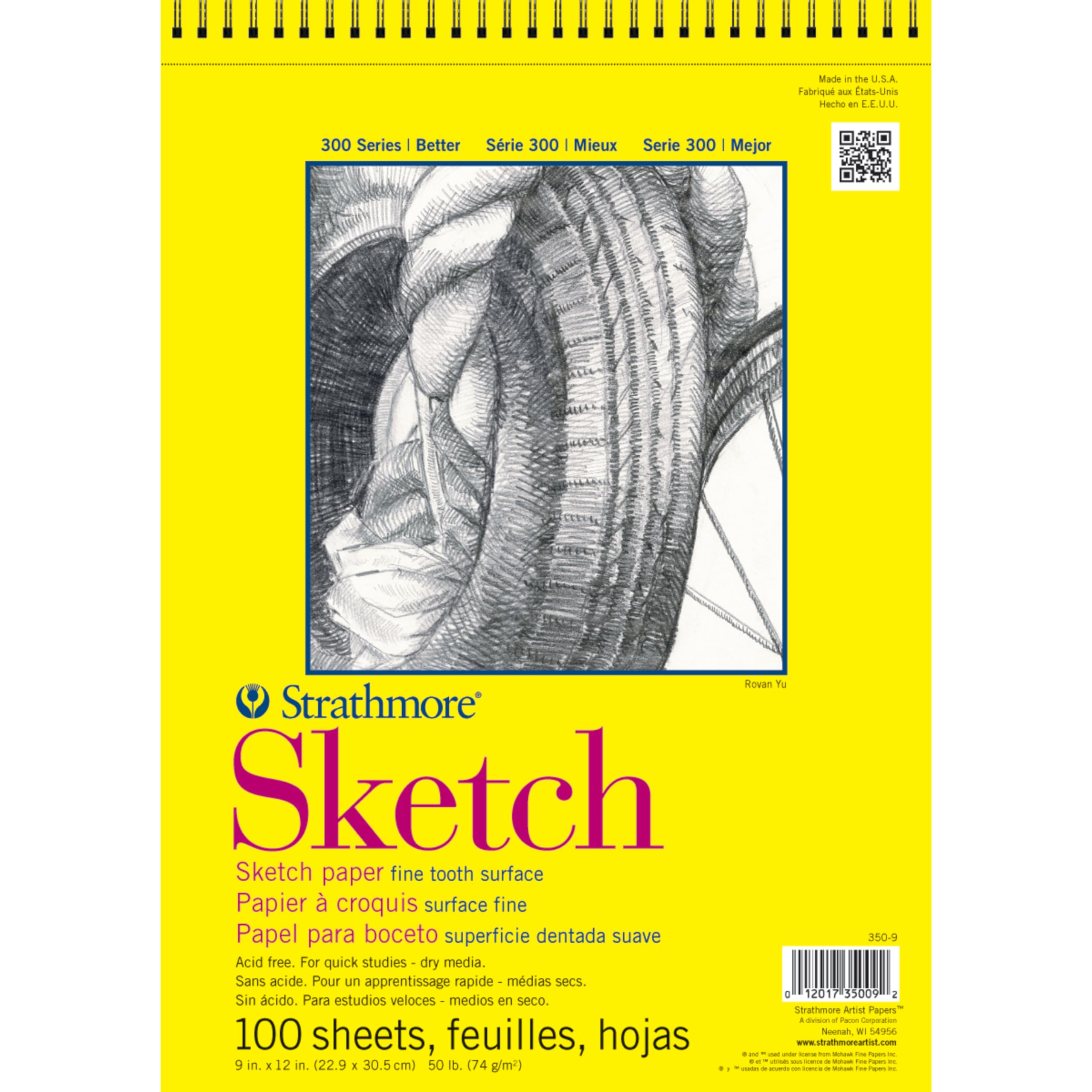 Strathmore 300 Series Sketch, 9x12