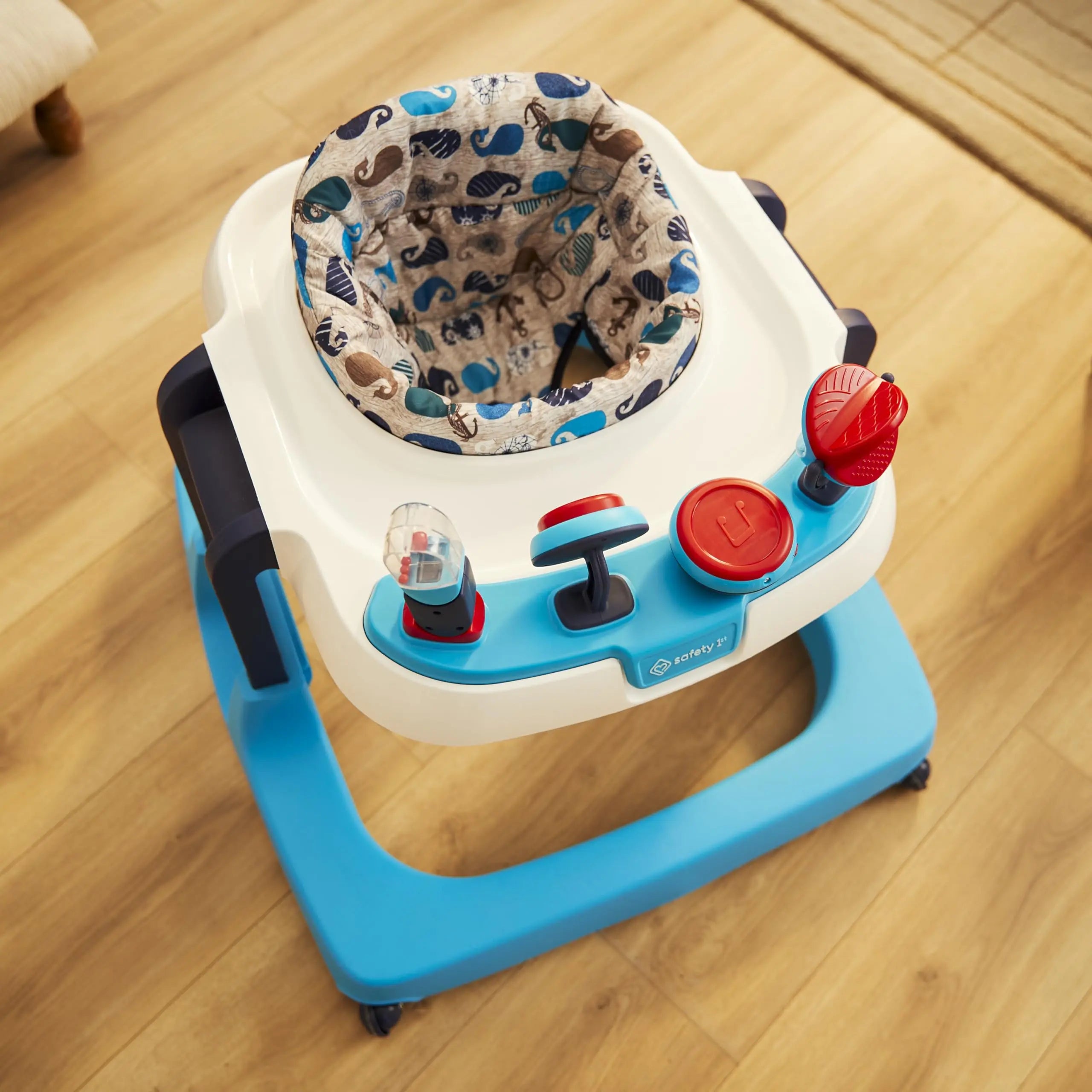 Safety 1st Ready, Set, Walk! DX Developmental Walker, Spotlight Teal