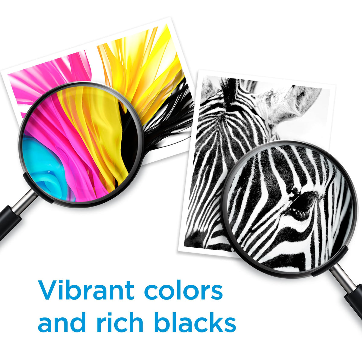 HP 62 Black/Tri-color Ink Cartridges for HP Printers (2-pack) | Works with Printer Series: ENVY 5540, 5640, 5660, 7640, OfficeJet 5740, 8040, OfficeJet Mobile 200, 250 | N9H64FN