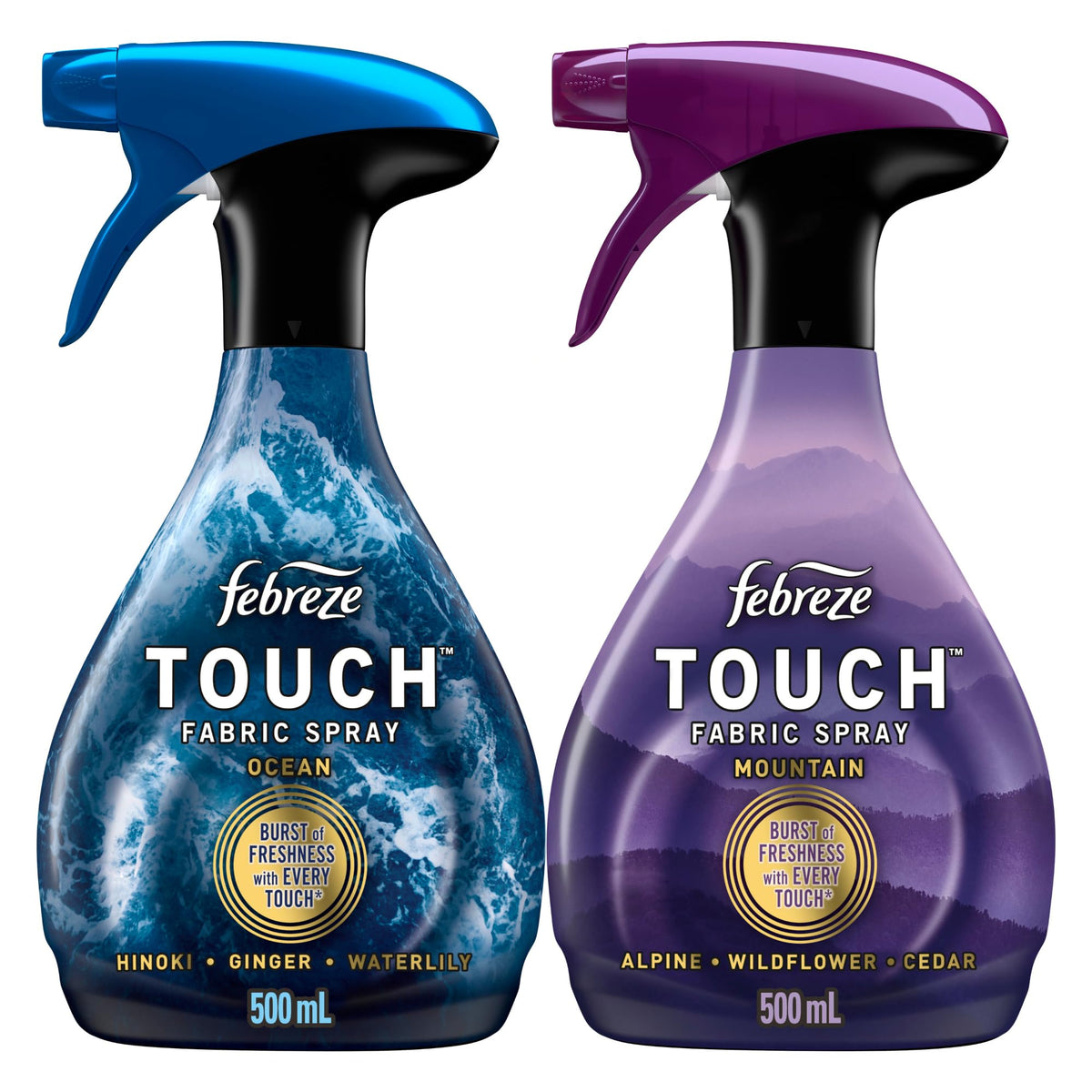 Touch Textilspray, Ocean & Mountain, 479 g, 2er-Pack