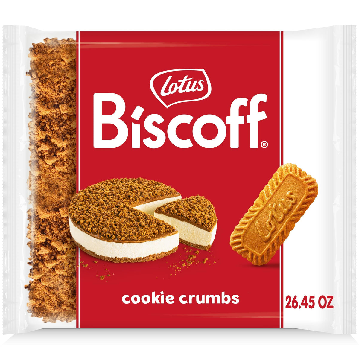 Lotus Biscoff Crumble - Zerkleinerte karamellisierte Keksstückchen - 750g-Beutel