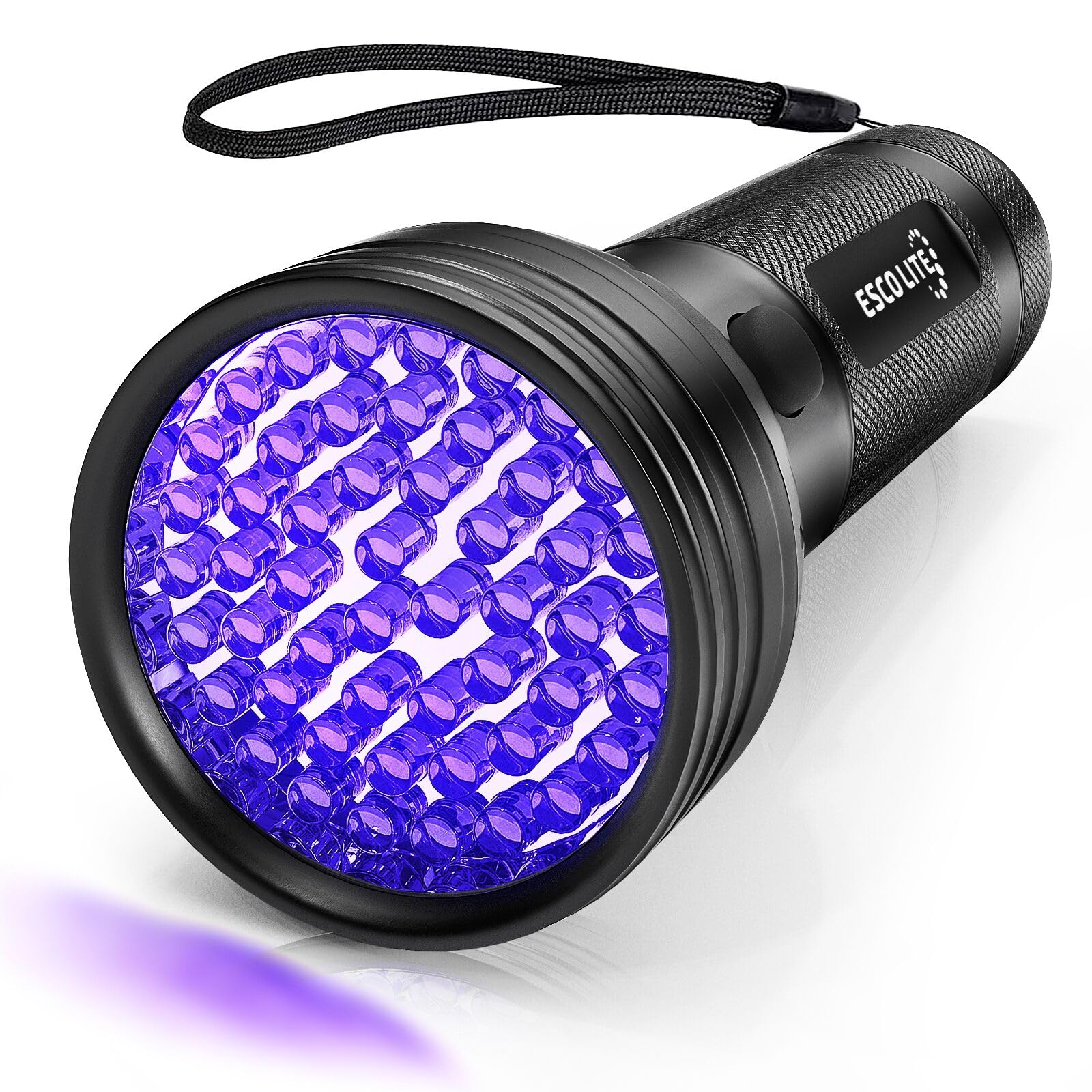 ESCO LITE Escolite UV Taschenlampe Schwarzlicht, 51 LED 395 nM Ultraviolett Schwarzlicht Detektor für Hundeurin, Tierflecken und Bettwanzen
