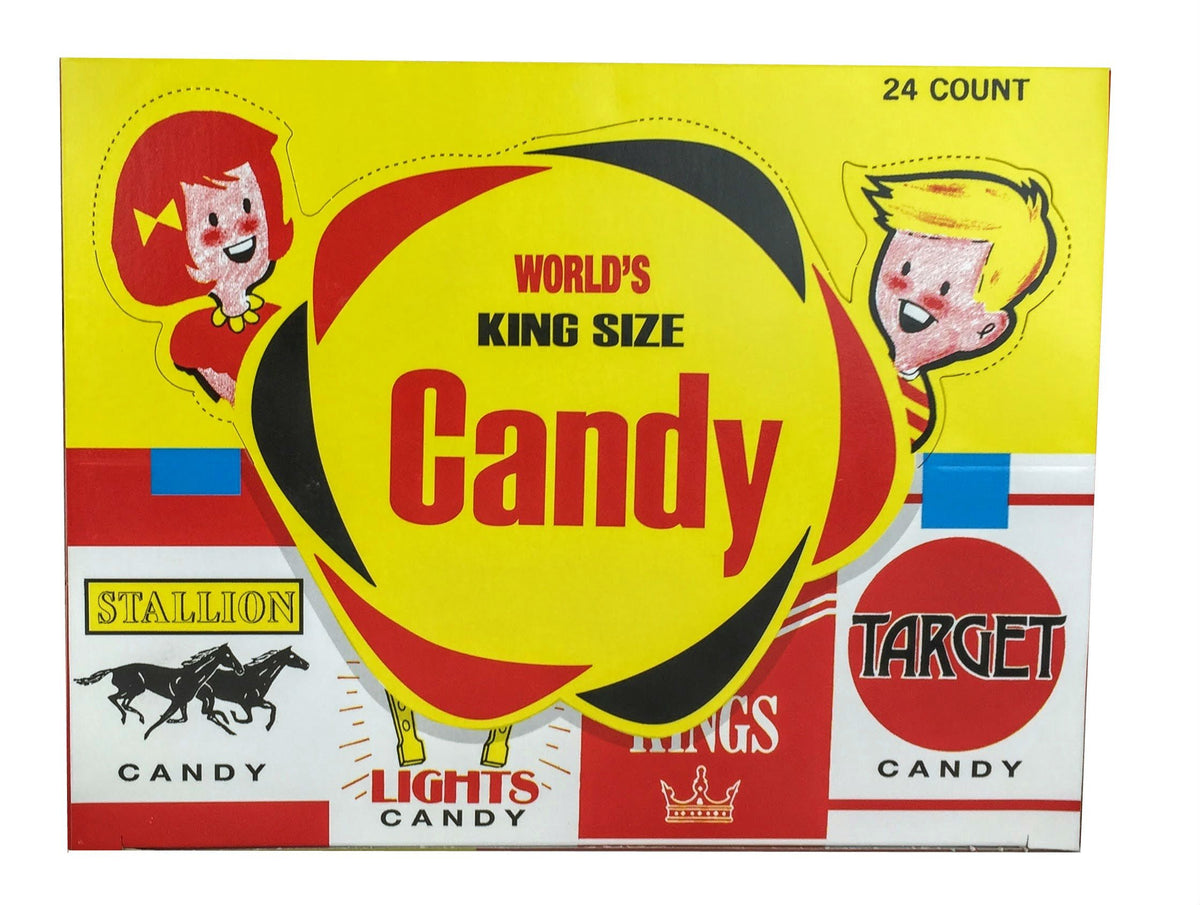 World Confections Zuckerzigaretten, Packung mit 24 Stück