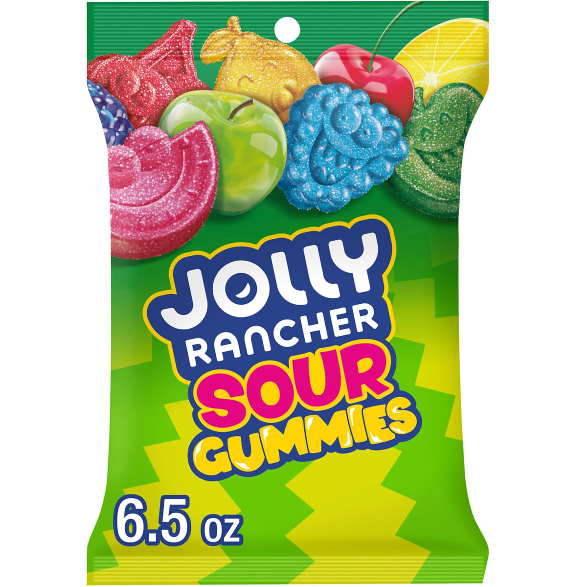 JOLLY RANCHER Saure Gummibonbons, Fruchtgeschmack, Beutel, 184 g