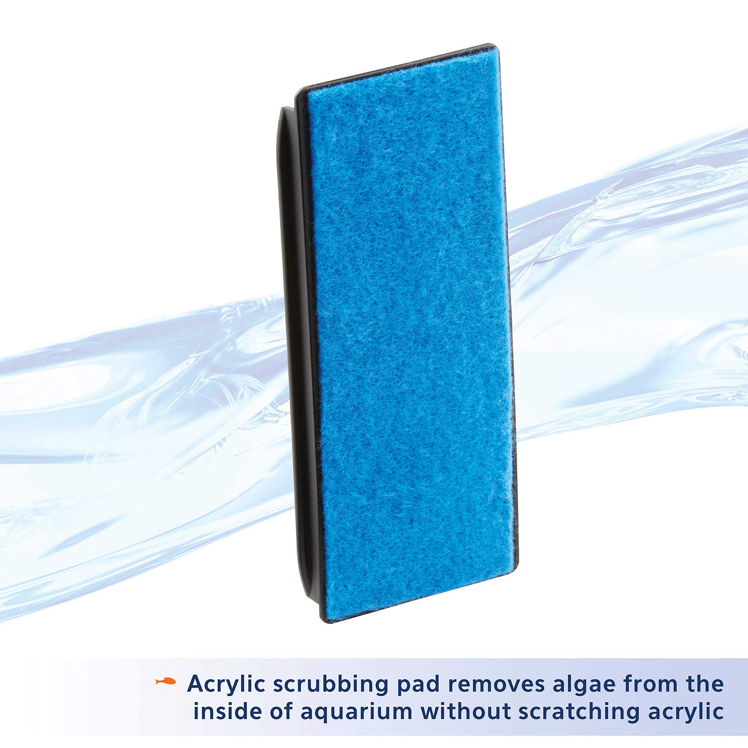 Aqueon Aquarium Algae Cleaning Magnets Glass/Acrylic, Small, Black