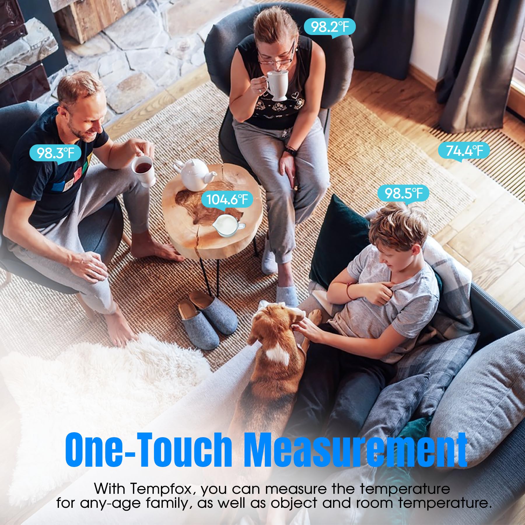 Basal Thermometer for Adults and Kids, Fast & Accurate with Fever Alert, Mute Function, FSA/HSA Eligible - Essential for Babies and Adults, Lifetime Support Included