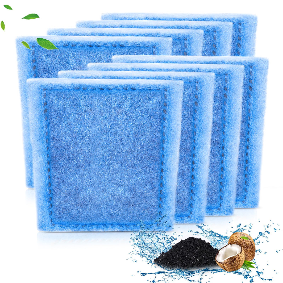 Umlecoa 8/16/32 Pack Rite-Size C Filter Cartridges Compatible with MarineLand Penguin PRO Power Filters 275/375 & Original Penguin Power Filters 200/350 - Rite-Size C Replacement Filter Cartridges