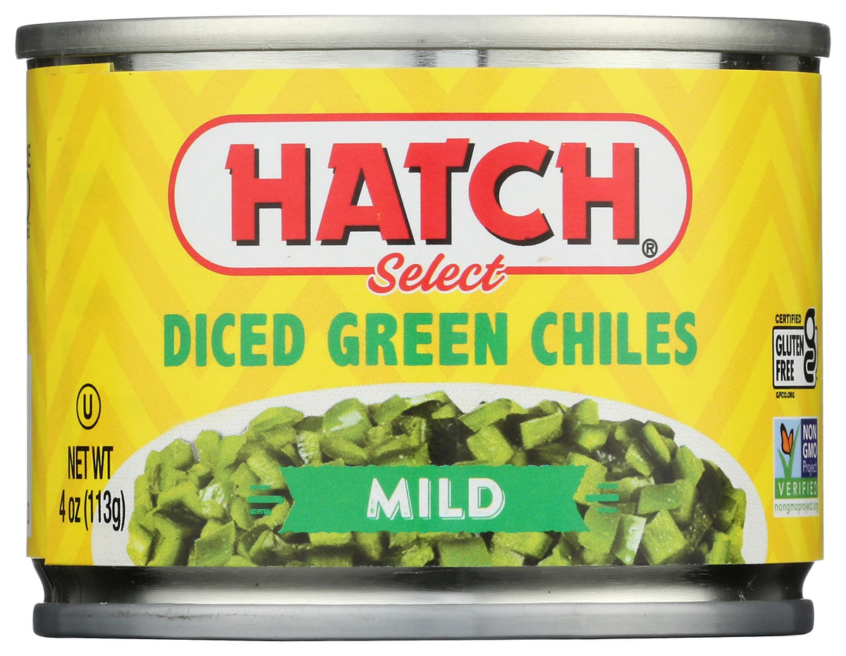 Hatch Mild Gewürfelte Grüne Chilis, 113g