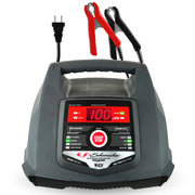Schumacher Electric Fully Automatic Car Battery Charger & Engine Starter - 6V / 12V Battery Charger & Maintainer - for Standard, AGM, Gel & Deep-Cycle Batteries - Reverse Hook-Up Protection - SC1281