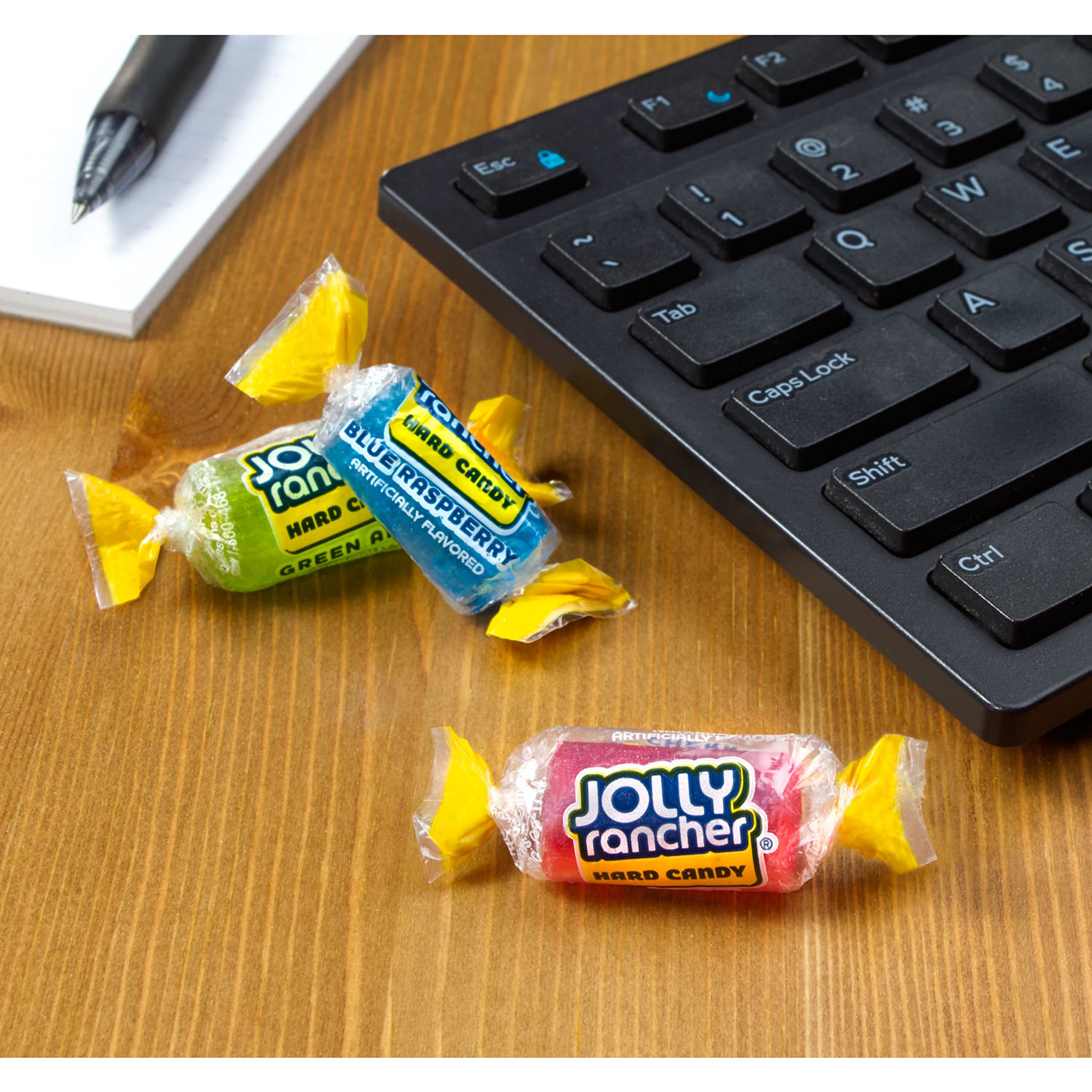 JOLLY RANCHER Assorted Fruit Flavored Hard Candy Bulk Bag, Halloween Candy, 5 lb