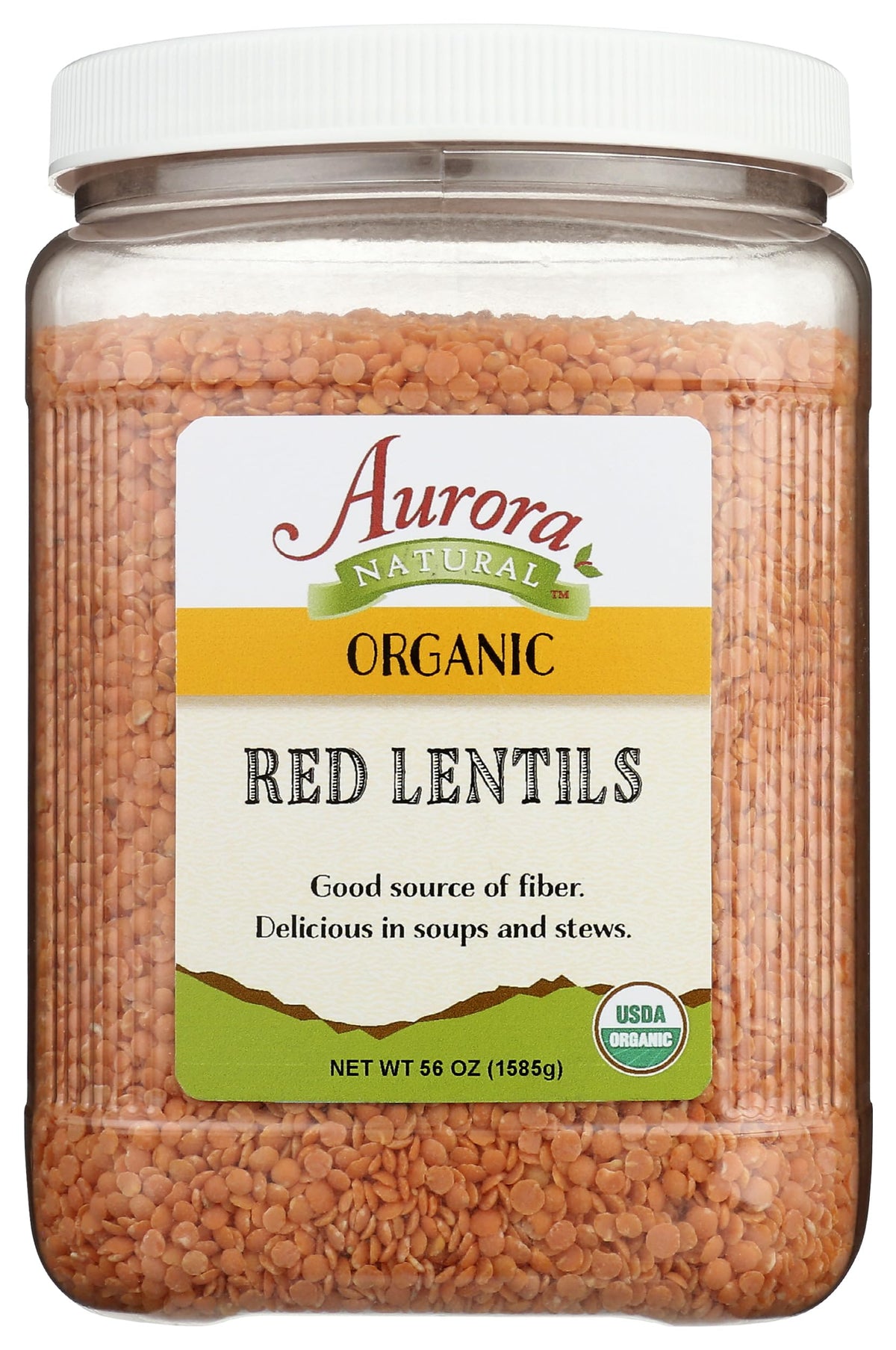 Aurora Products Bio Rote Linsen, 56 OZ