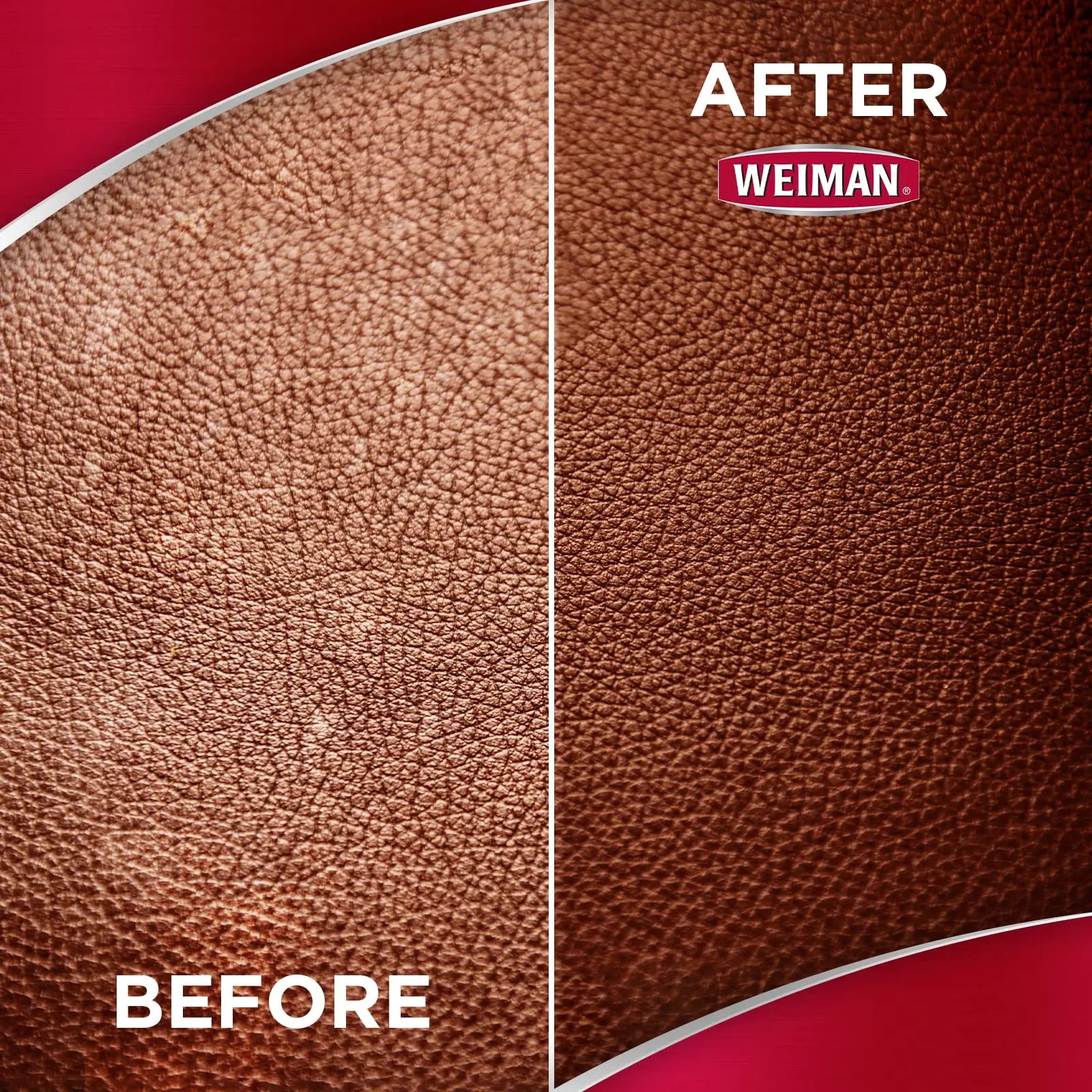 Weiman Leather Cleaner Wipes - Clean Condition UV Protection Help Prevent Cracking or Fading of Furniture, Car Interior, Couch, and Shoes, 2 Pack with Microfiber Cloth